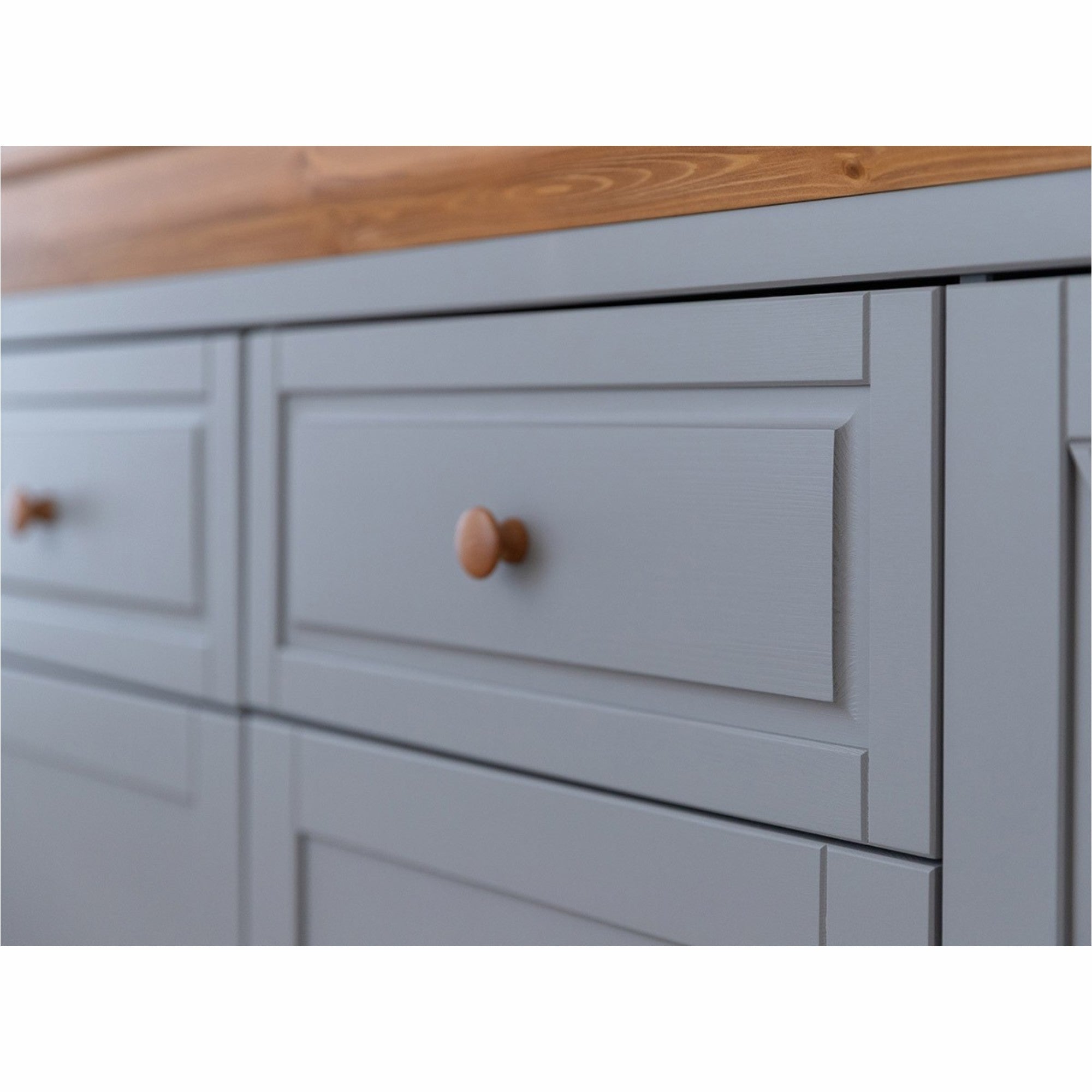 Kommode Marone 131,6x41,2 cm, Material: Massives Kiefernholz