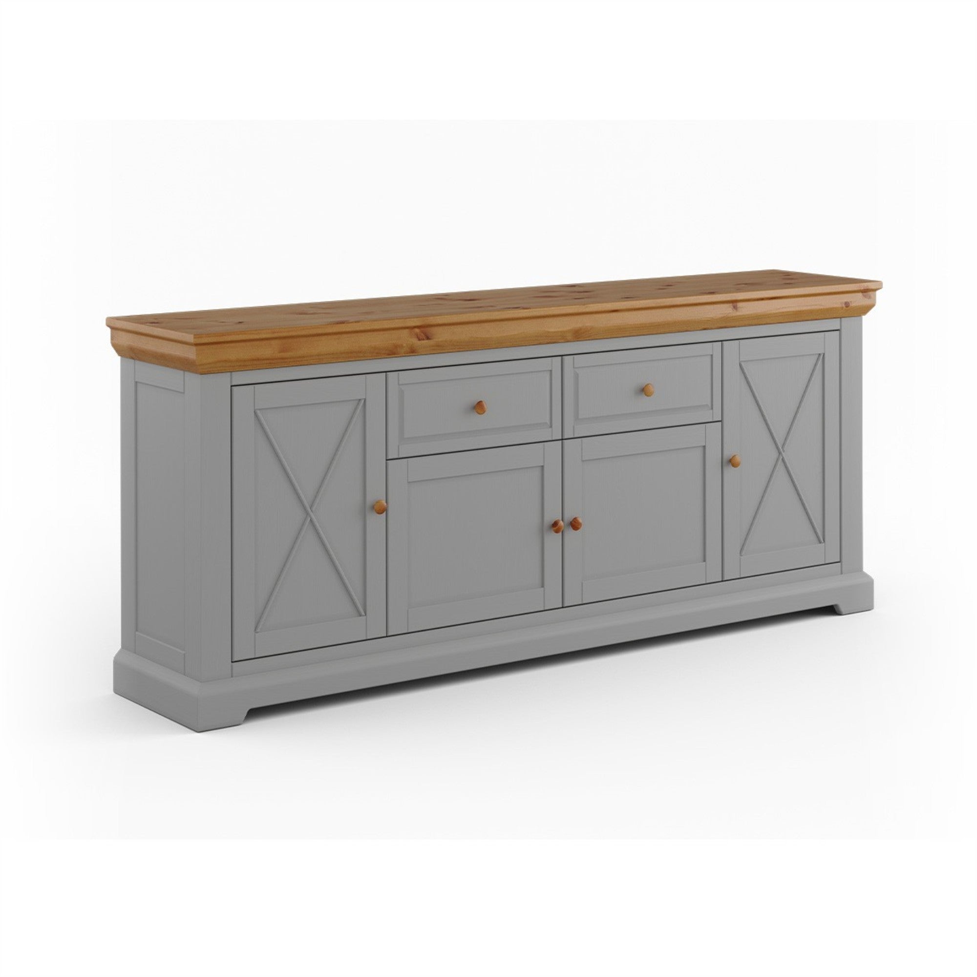 Kommode Marone 84,6x41,2 cm, Material: Massives Kiefernholz
