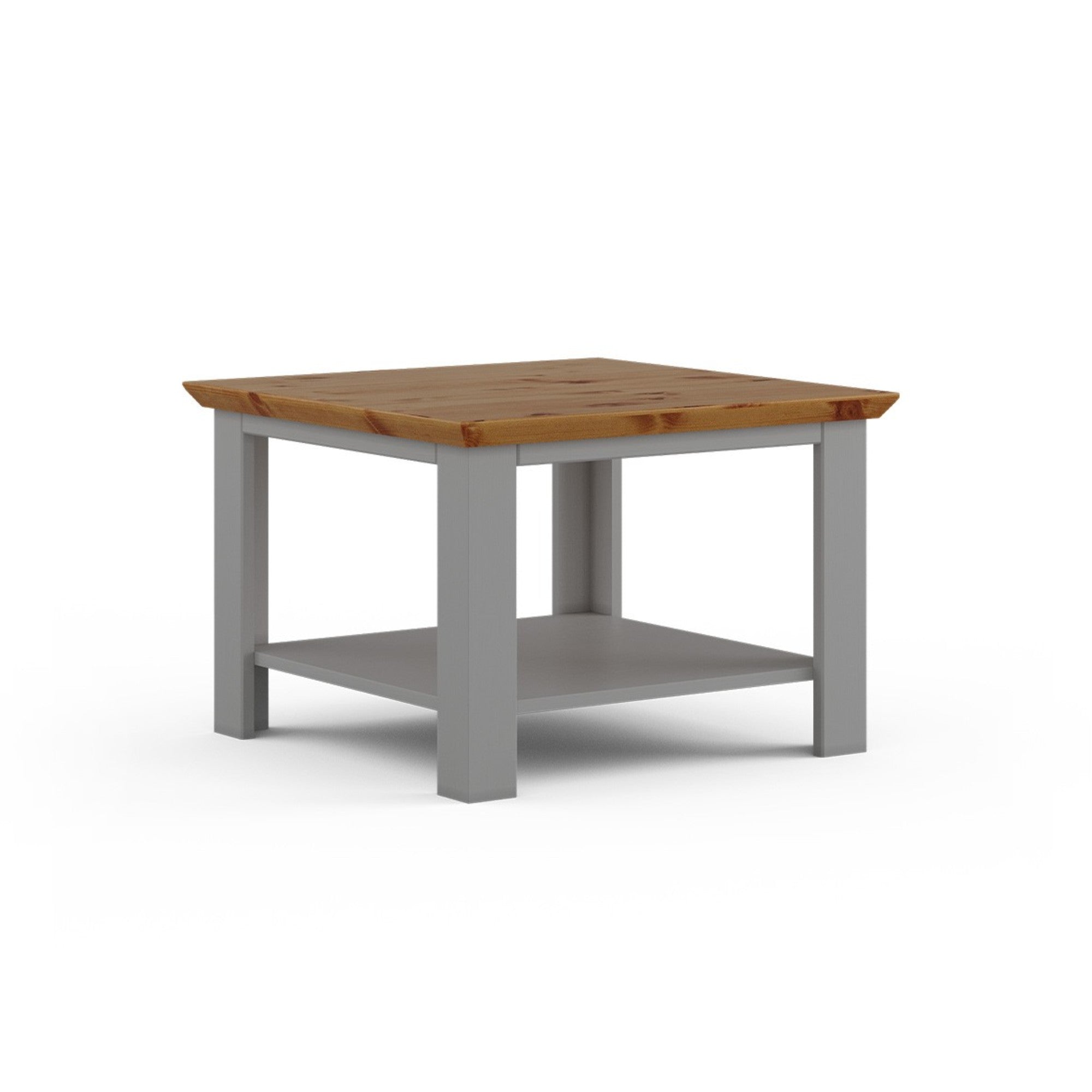 Klubtisch Marone 70x70cm, Material: Massives Kiefernholz