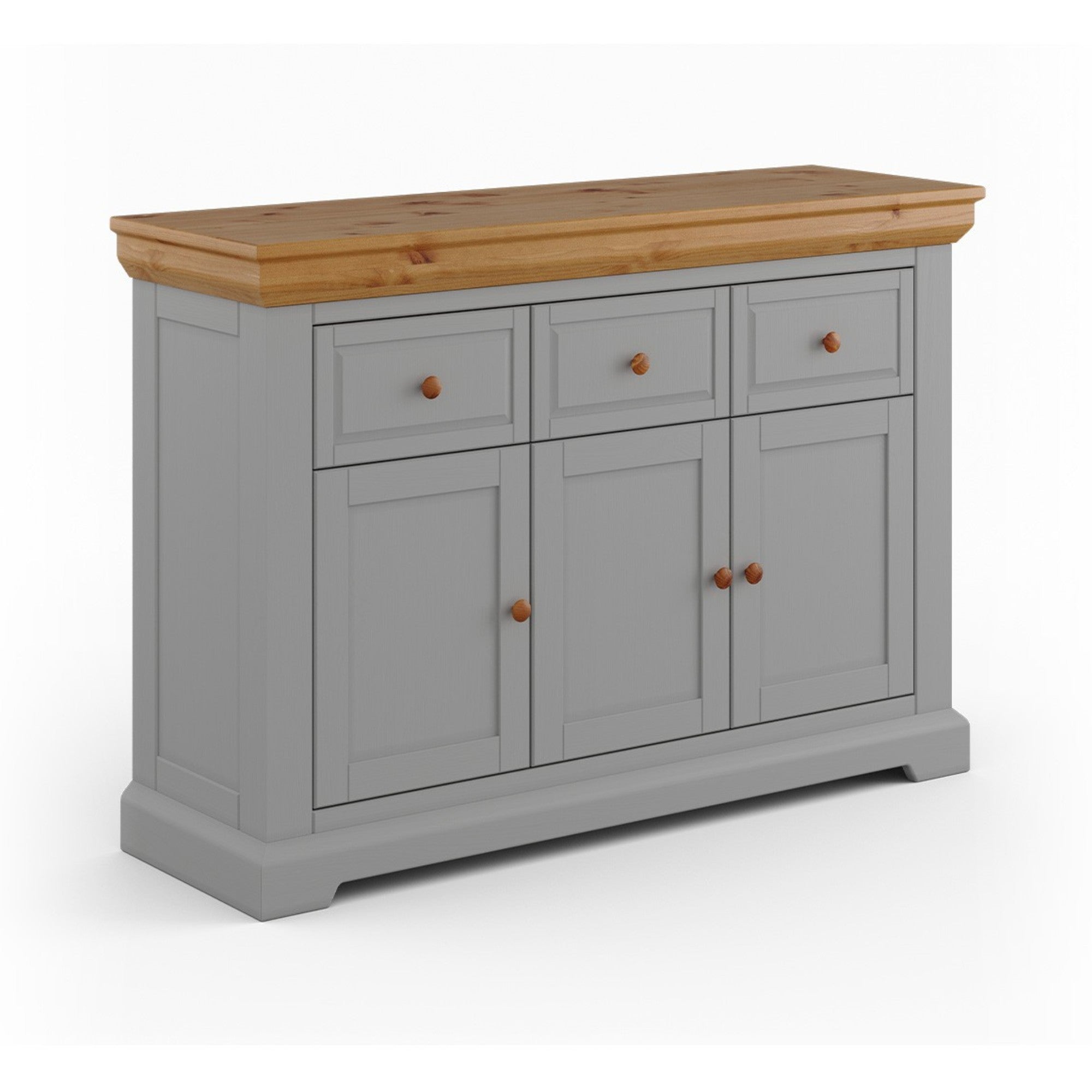 Kommode Marone 131,6x41,2 cm, Material: Massives Kiefernholz
