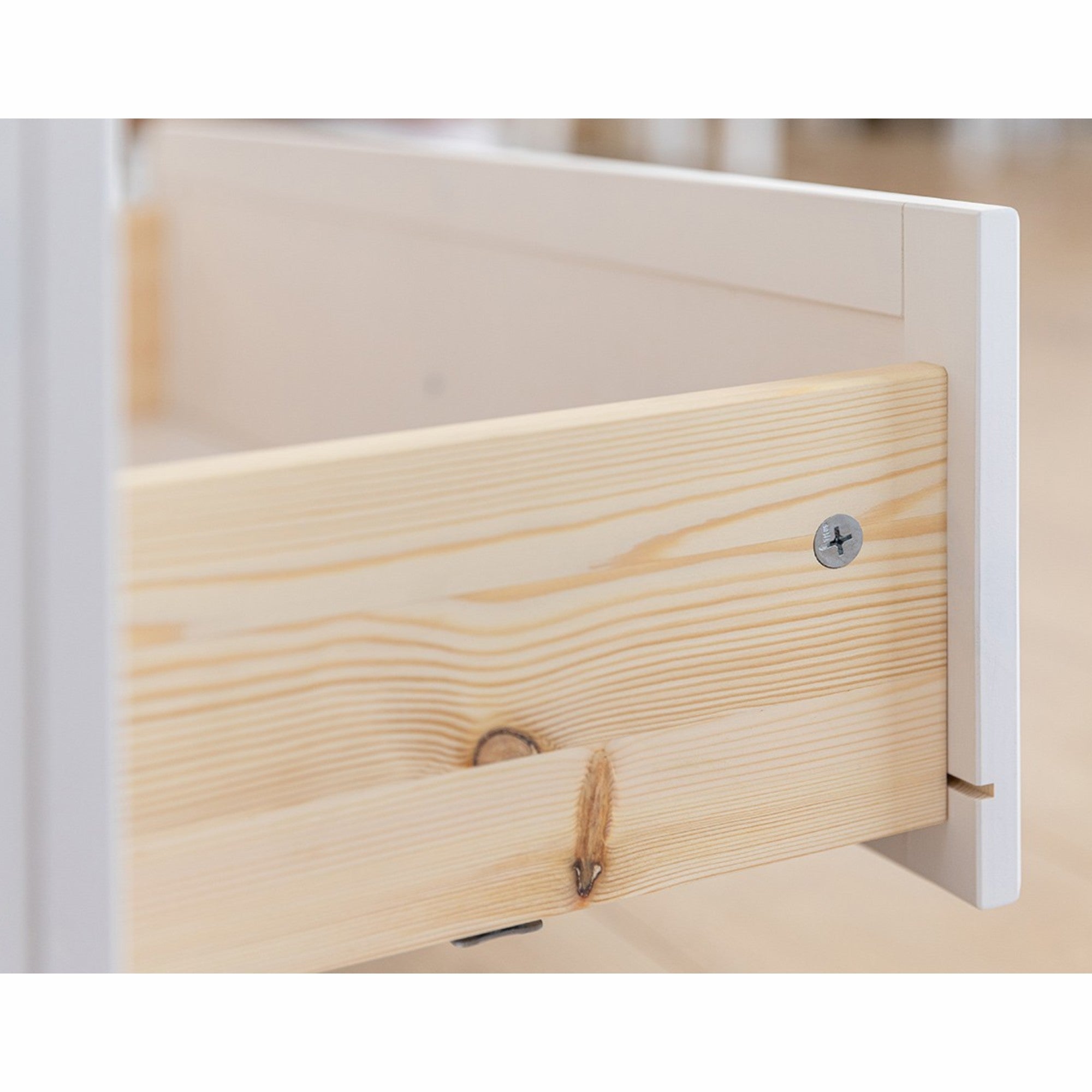 Vitrine Marone 41,2x199,7 cm, Material: Massives Kiefernholz