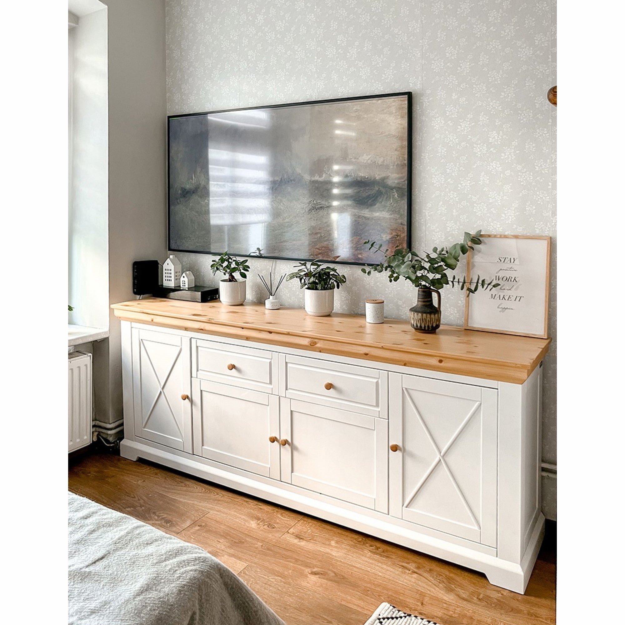 Kommode Marone 84,6x41,2 cm, Material: Massives Kiefernholz