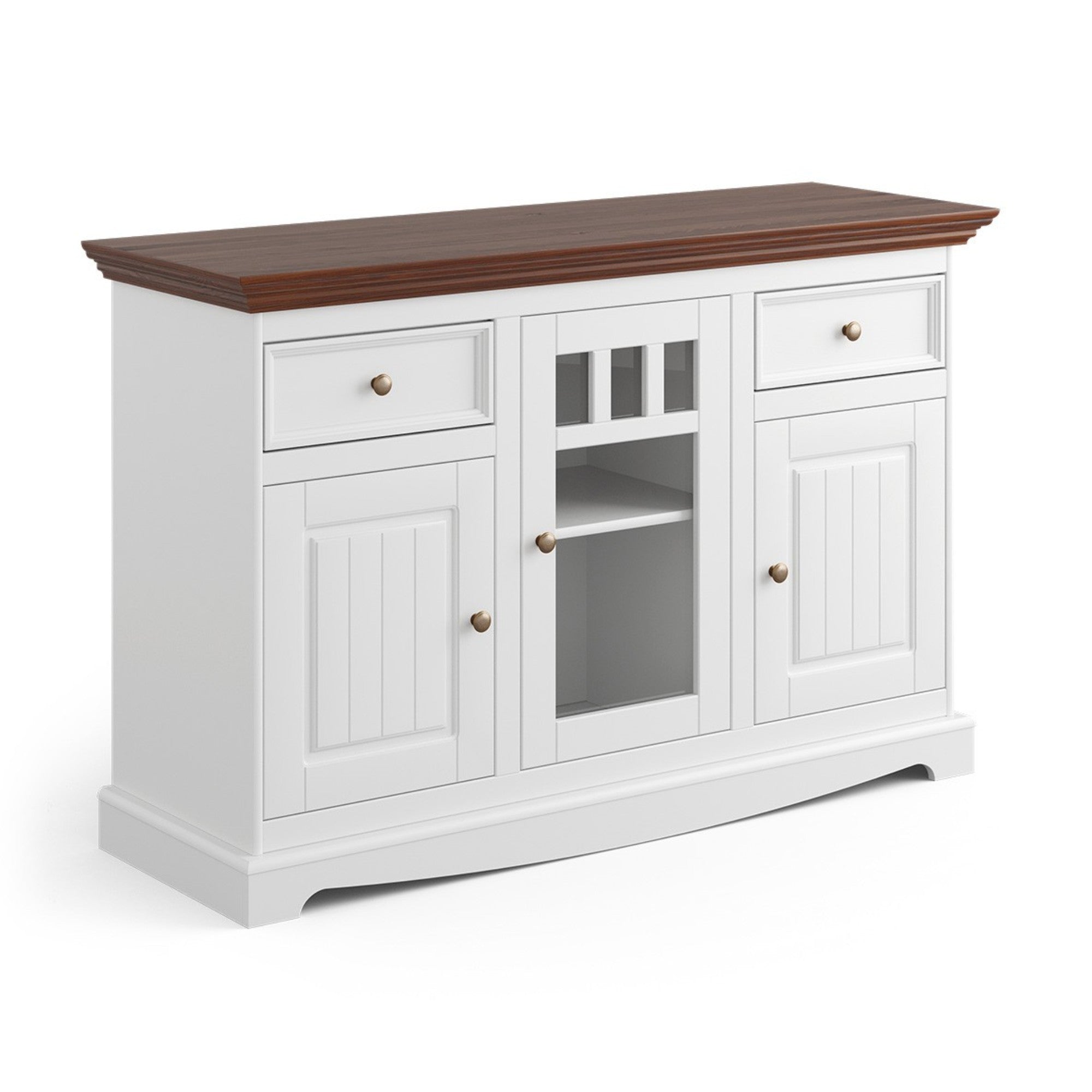 Kommode Belluno 130x44 cm, Material: Massives Kiefernholz