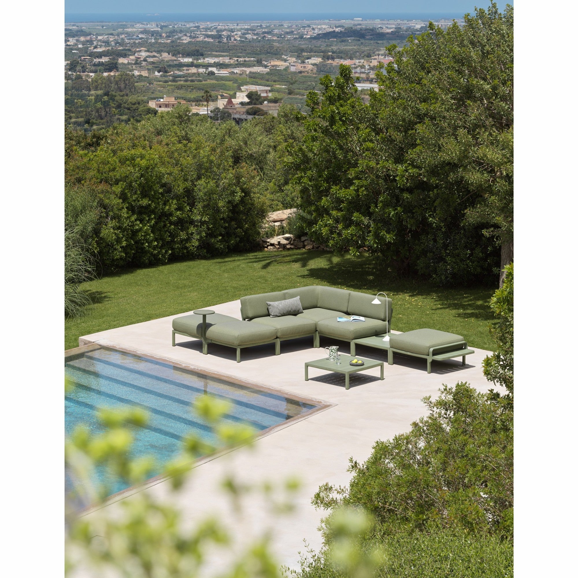 Outdoor-Hocker Maximo 80x80 cm
