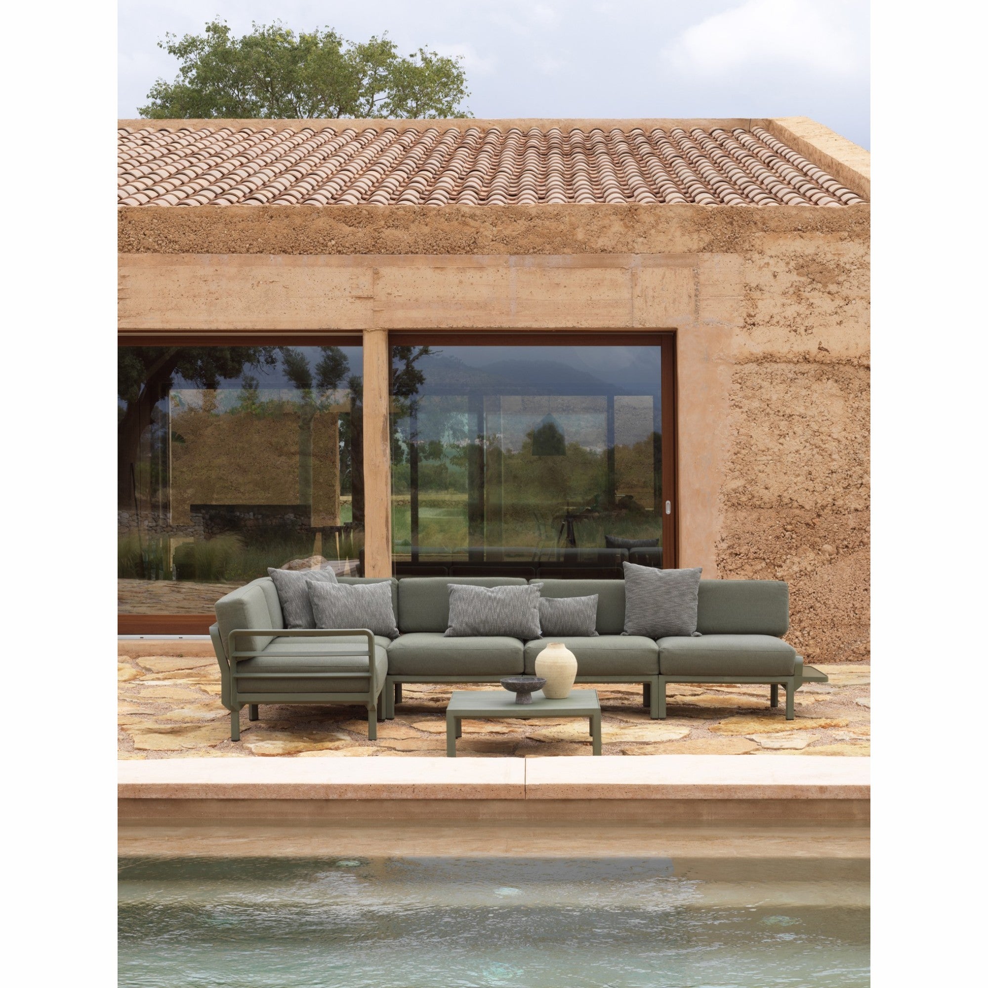 Outdoor-Sitzgruppe Maximo 344x184 cm