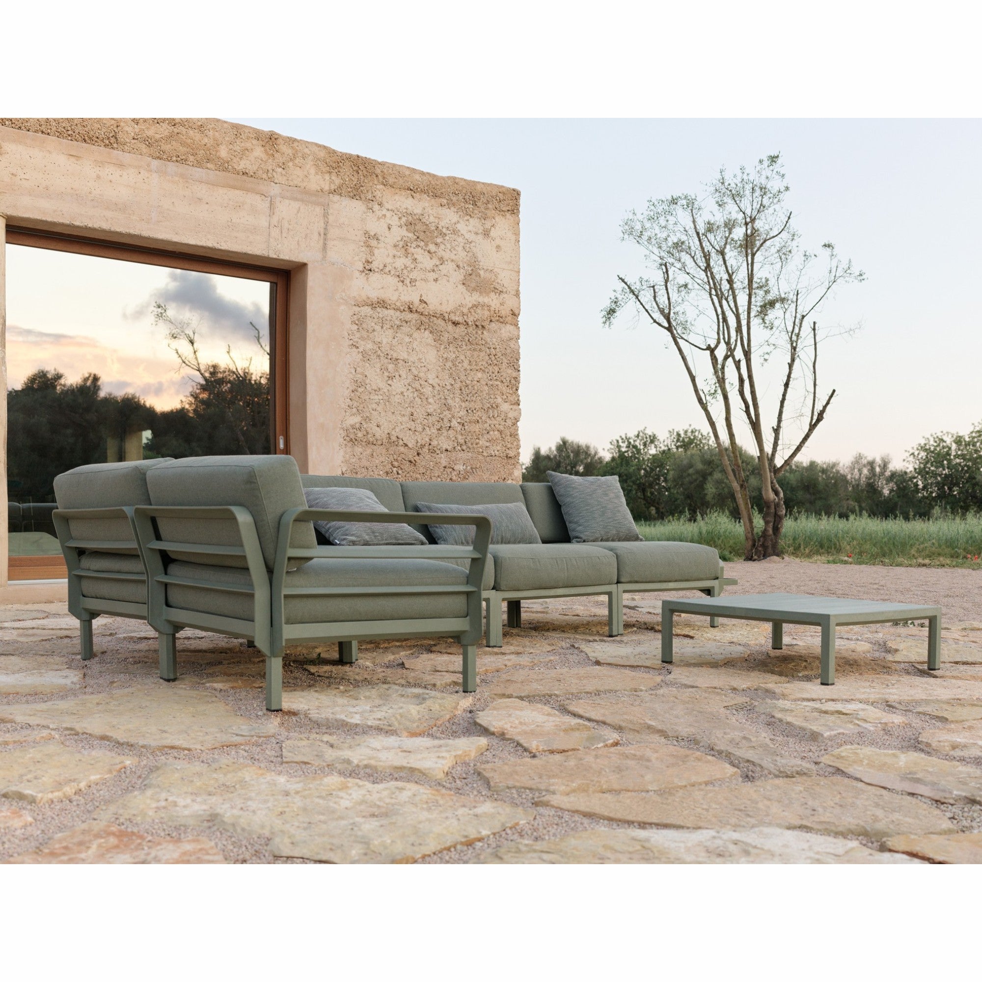 Outdoor-Sitzgruppe Maximo 344x184 cm