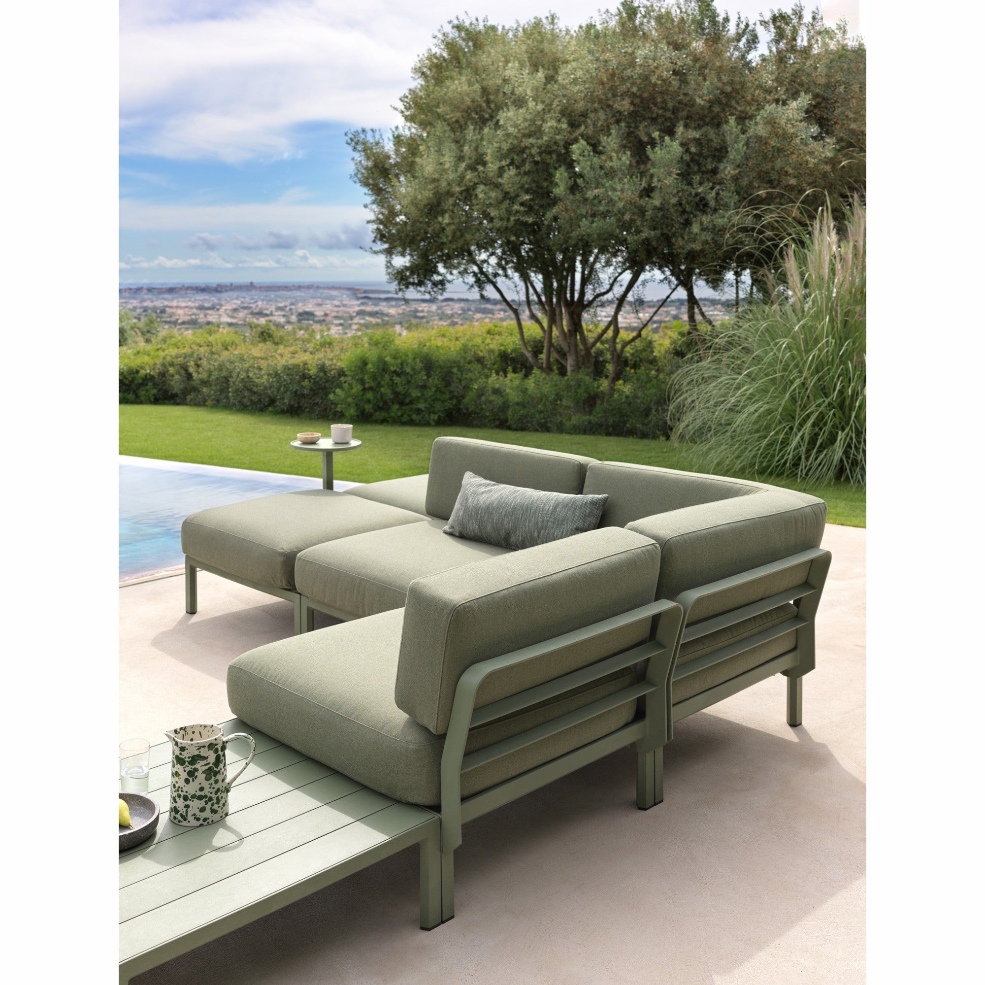 Outdoor-Sitzgruppe Maximo 344x184 cm