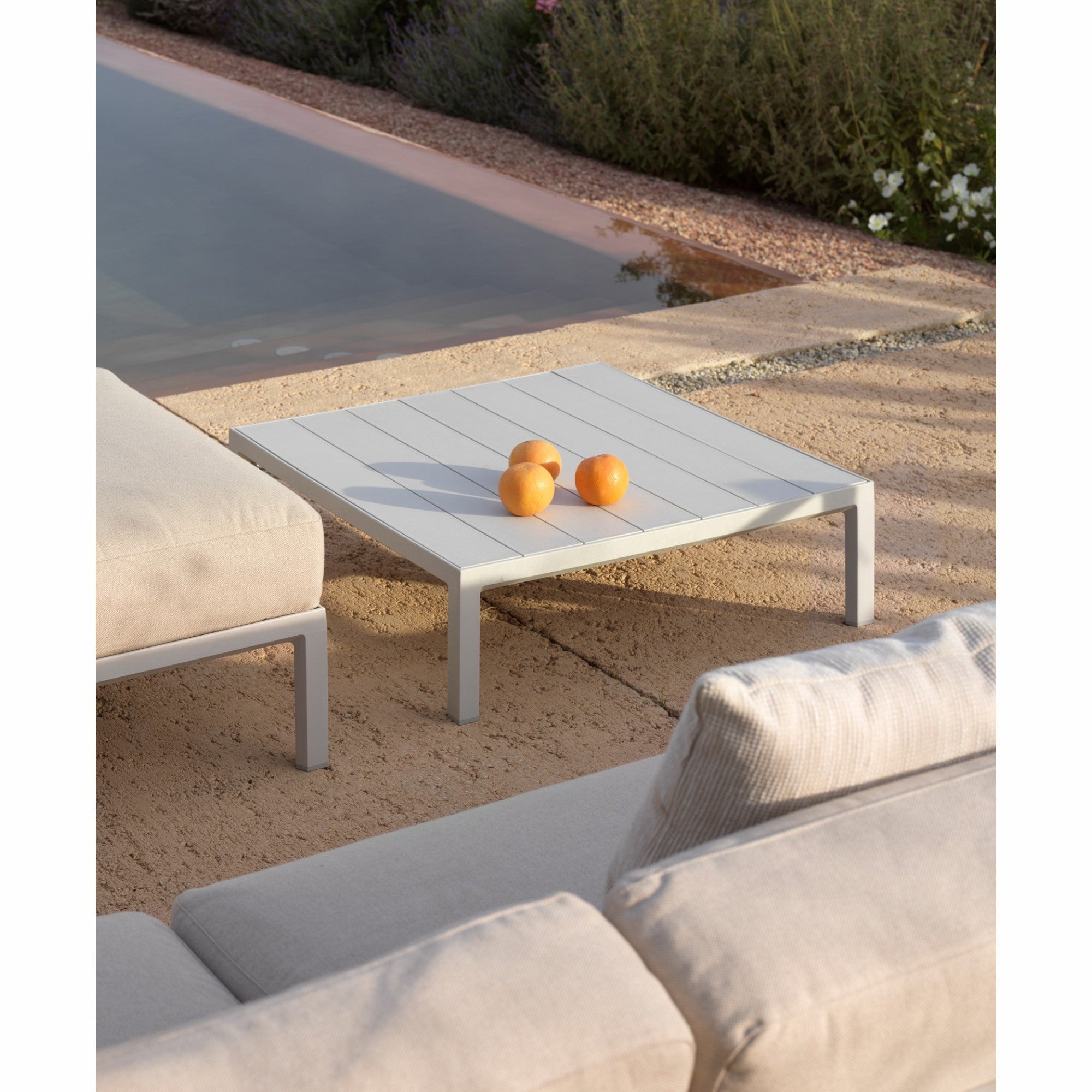 Outdoor-Tisch Maximo Tavolino 80x80 cm