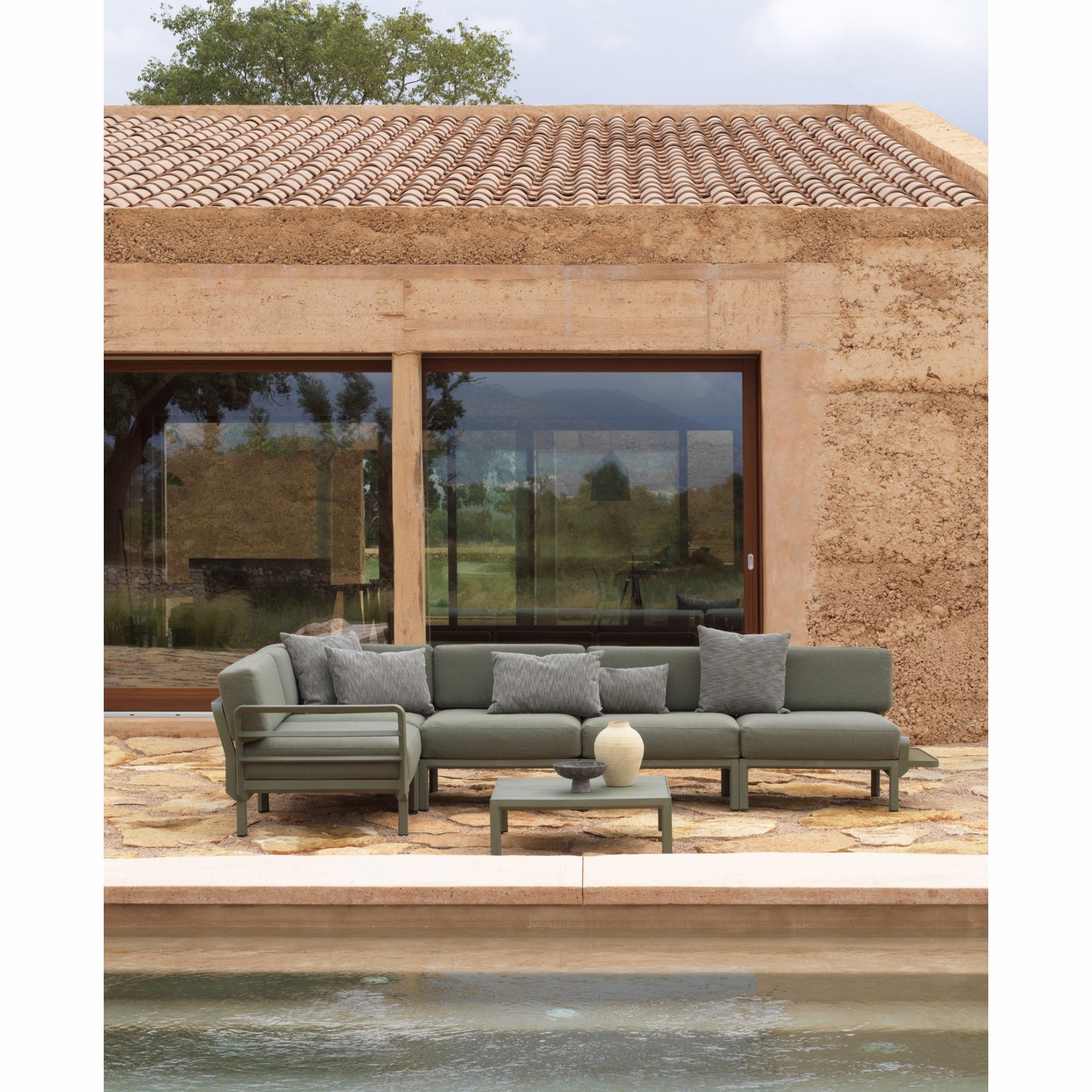 Outdoor-Tisch Maximo Tavolino 80x80 cm