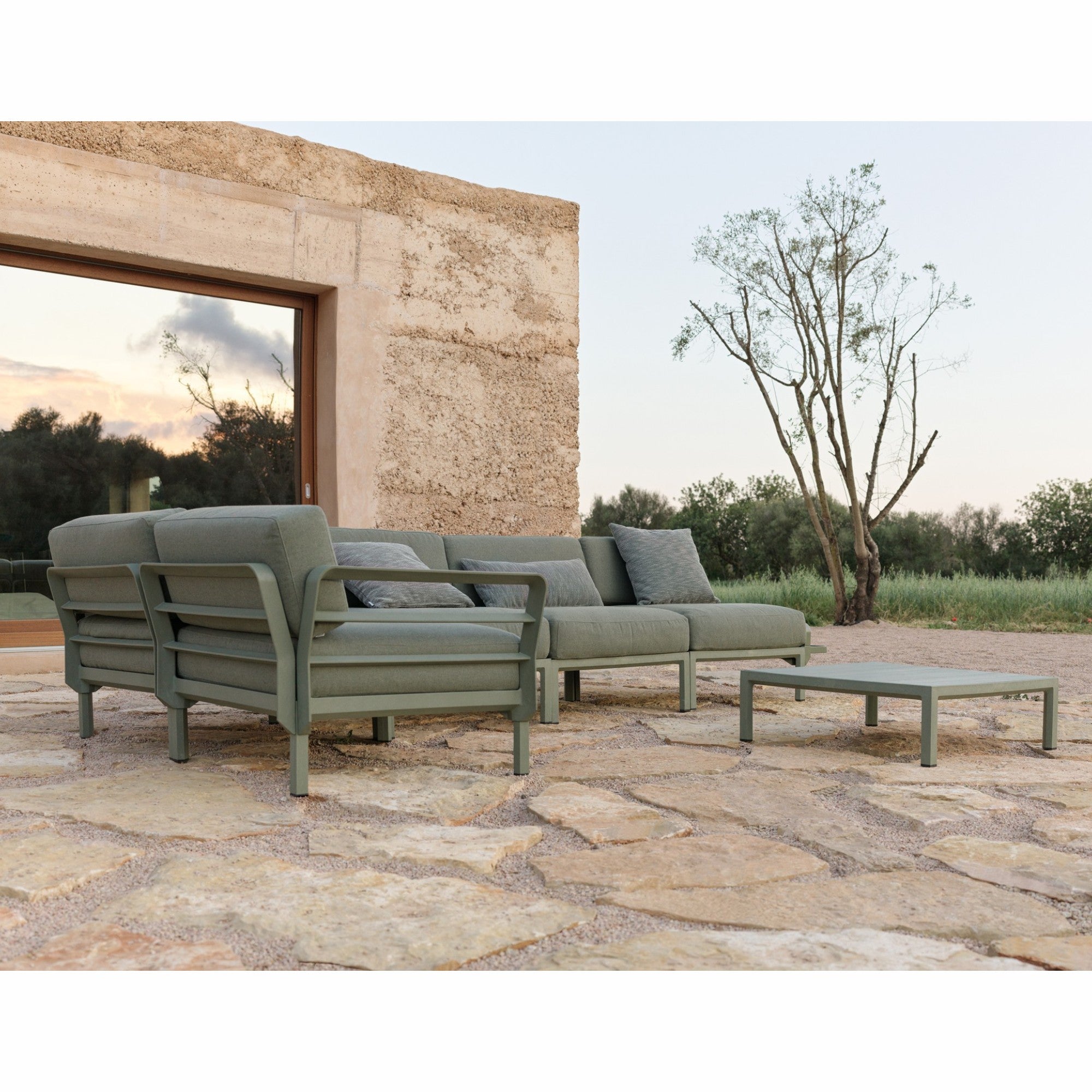 Outdoor-Tisch Maximo Tavolino 80x80 cm