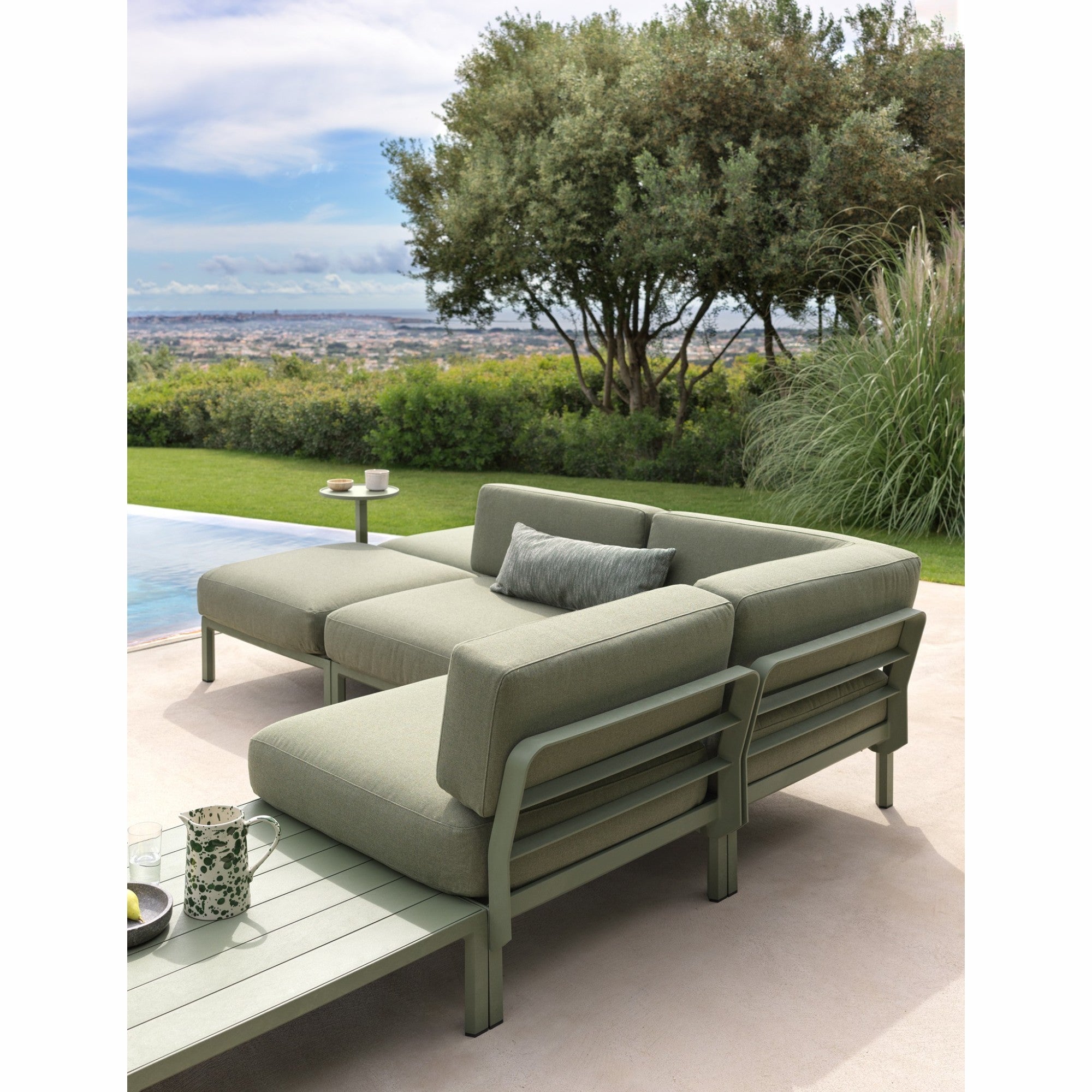 Outdoor-Tisch Maximo Tavolino 80x80 cm