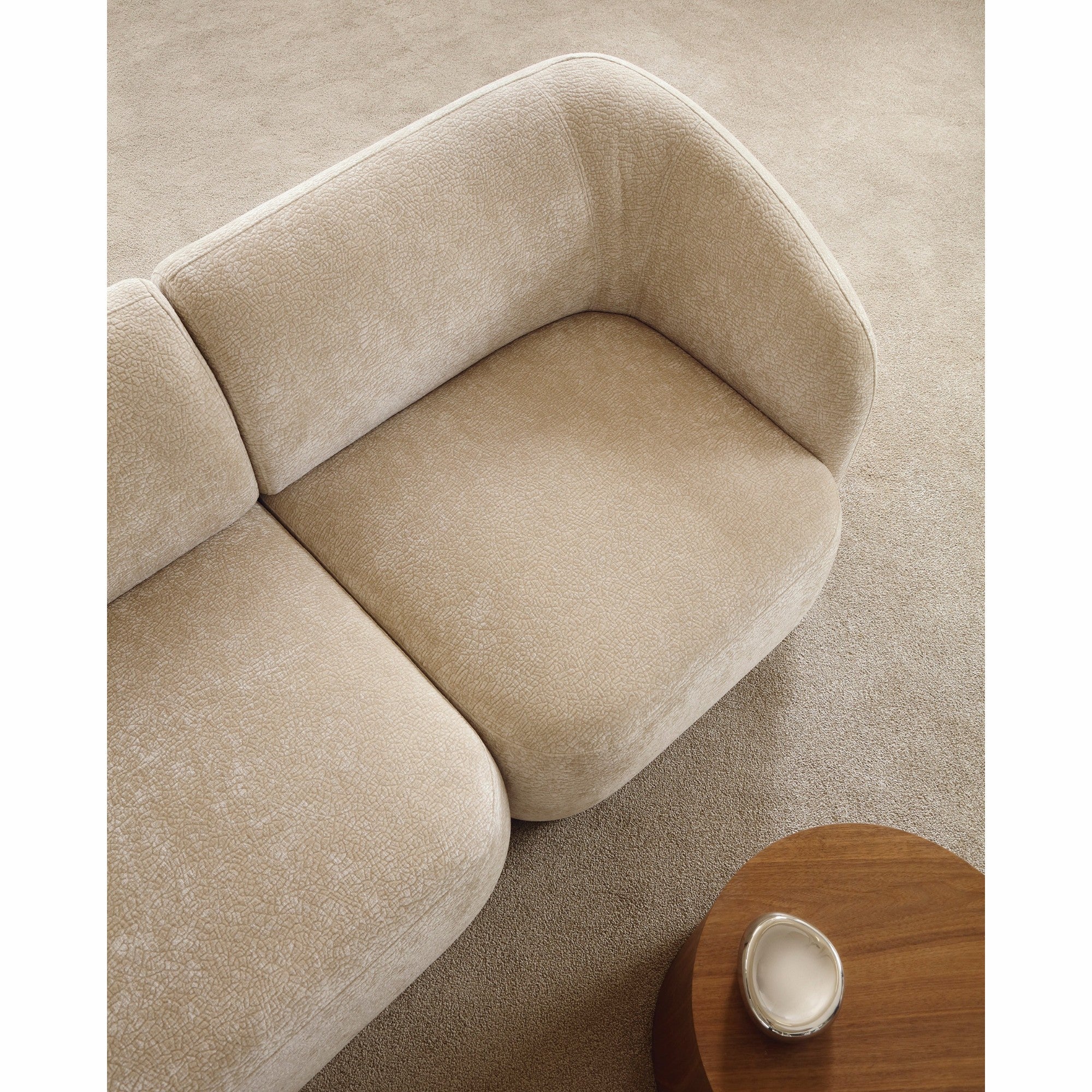 Modulares Sofa Nobo 288x147 cm, Material: Auswahlmöglichkeit