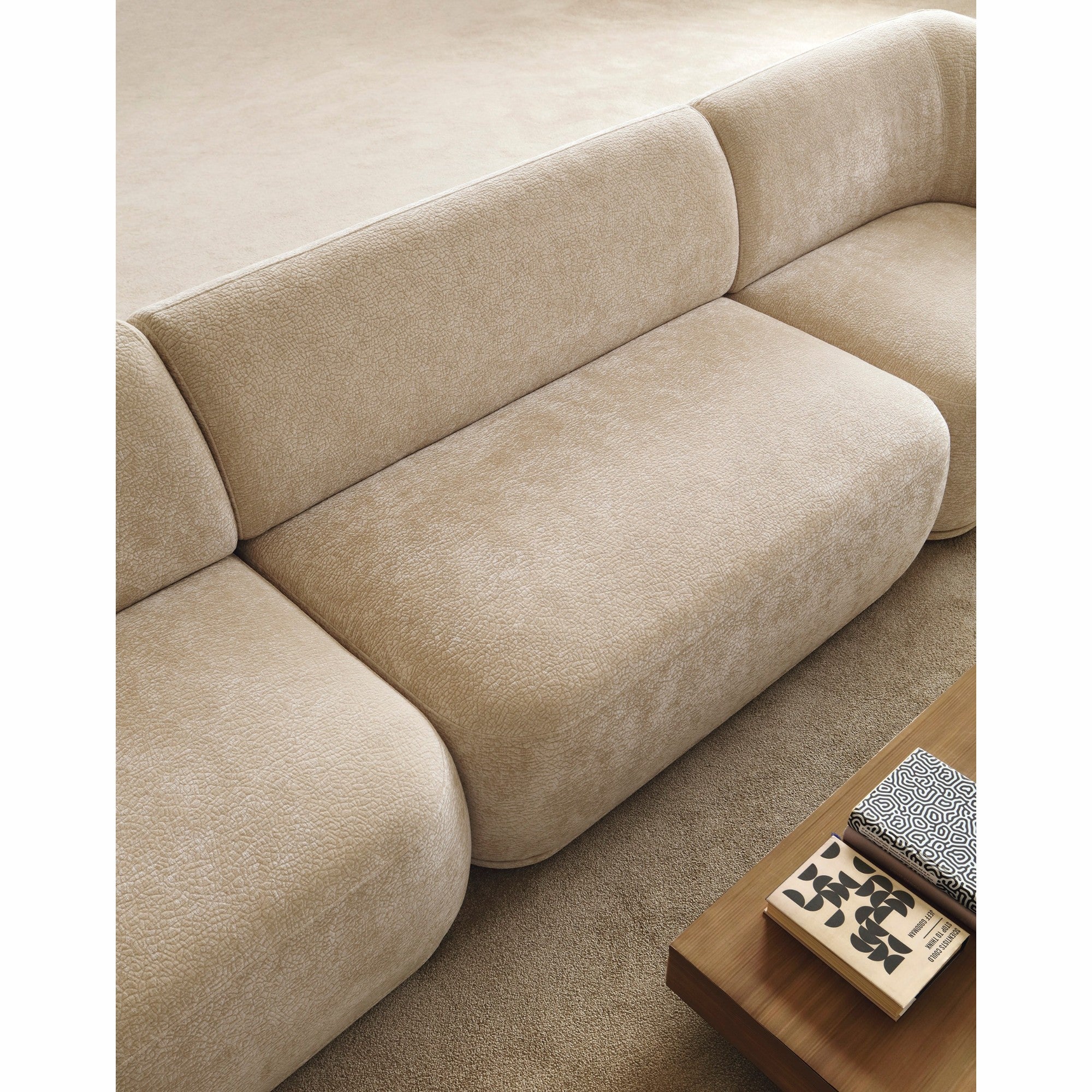 Sofa Nobo 307x97 cm, Material: Auswahlmöglichkeit