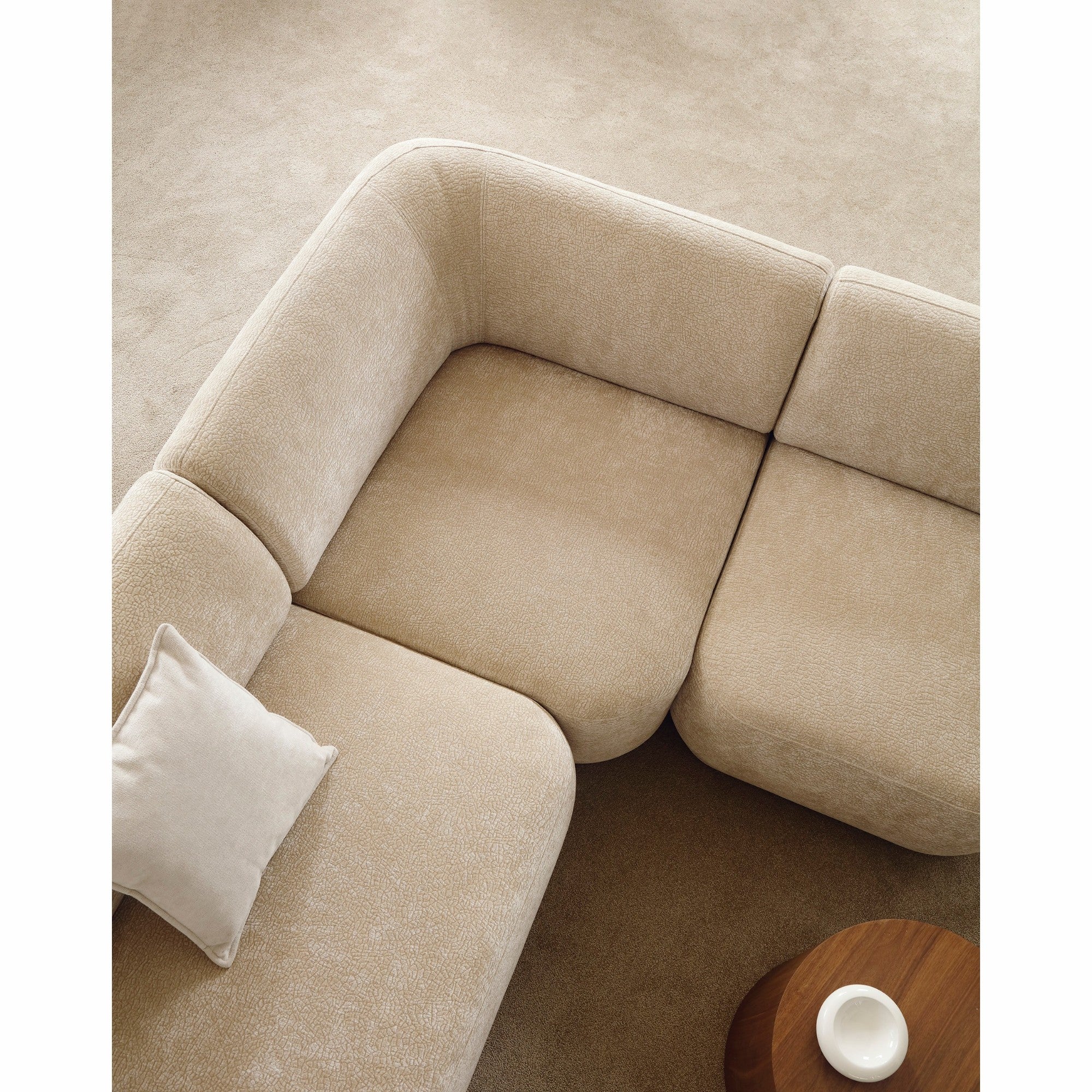Sofa Nobo 357x97 cm, Material: Auswahlmöglichkeit