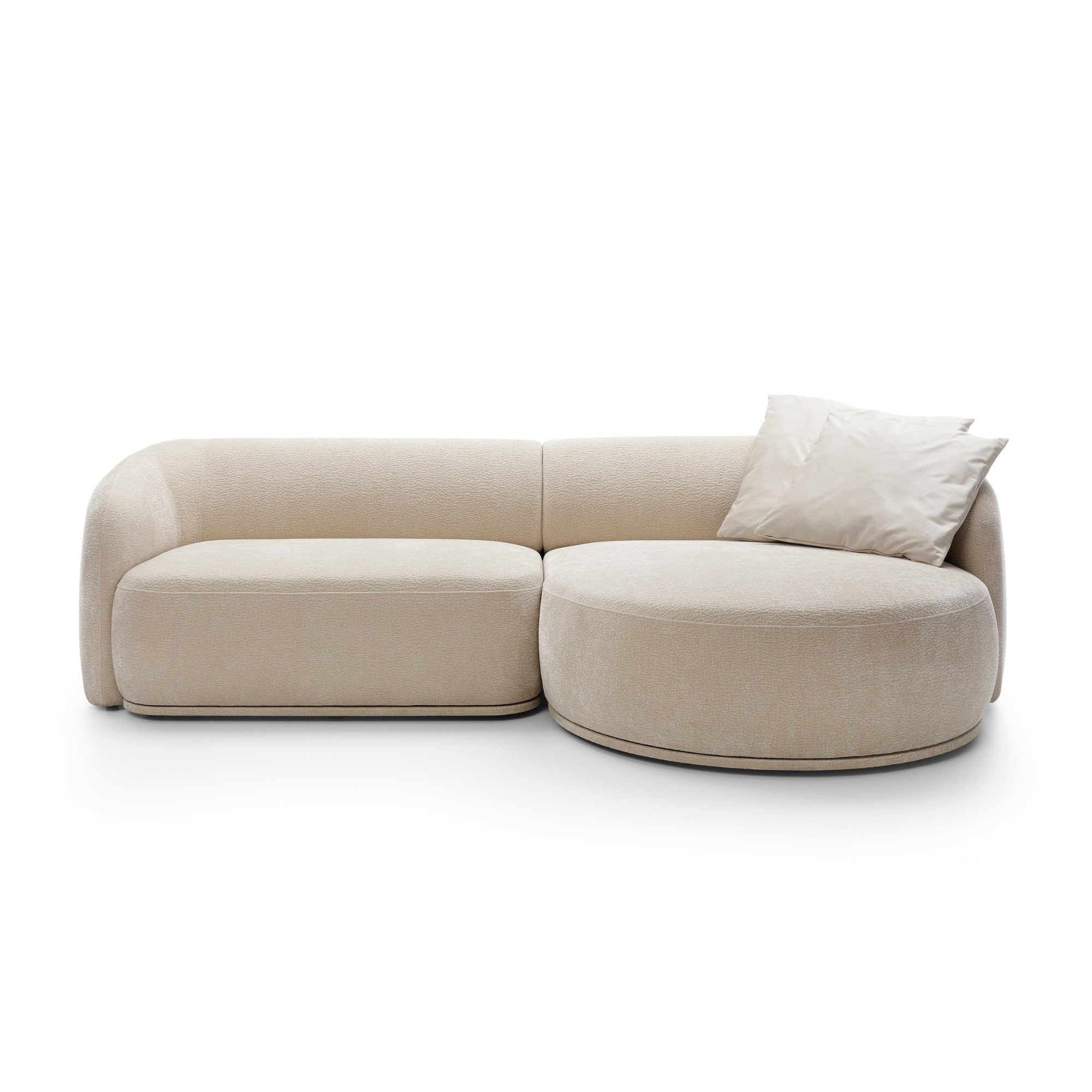 Modulares Sofa Nobo 288x147 cm, Material: Auswahlmöglichkeit