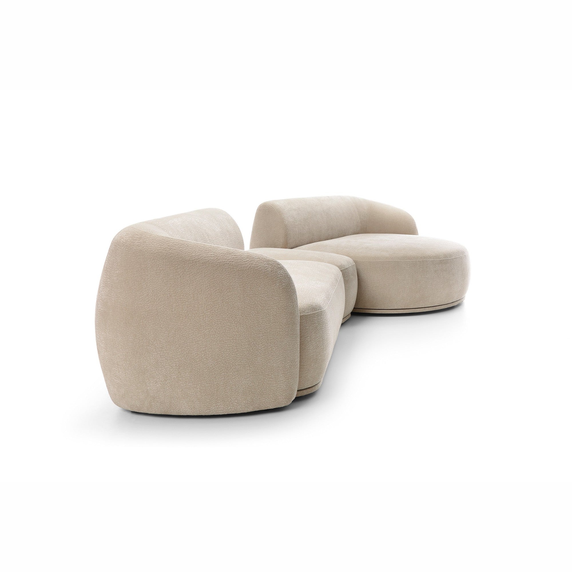 Modulares Sofa Nobo 357x147 cm, Material: Auswahlmöglichkeit