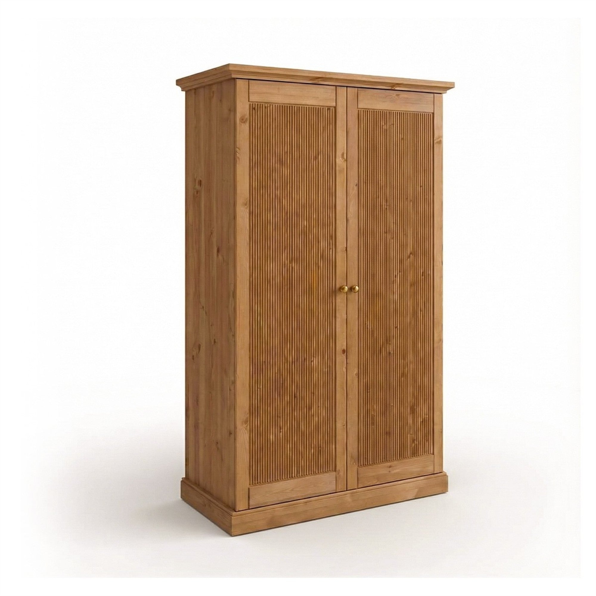 Der Schrank Rosella 129x212,6 cm, Material: Massives Kiefernholz