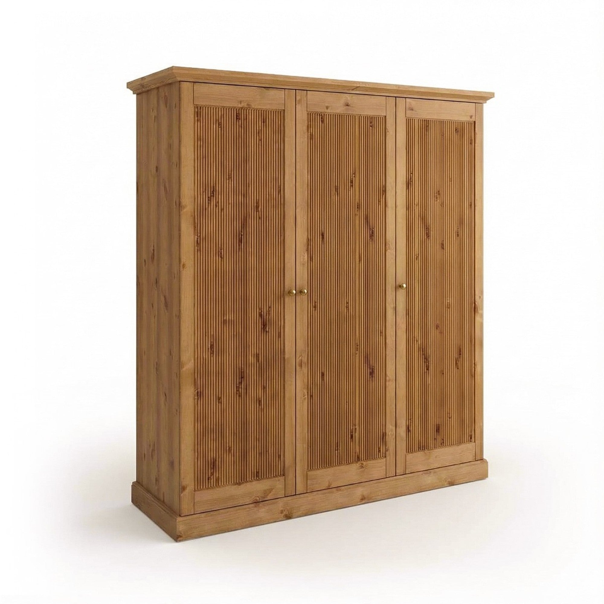 Der Schrank Rosella 188,5x212,6 cm, Material: Massives Kiefernholz