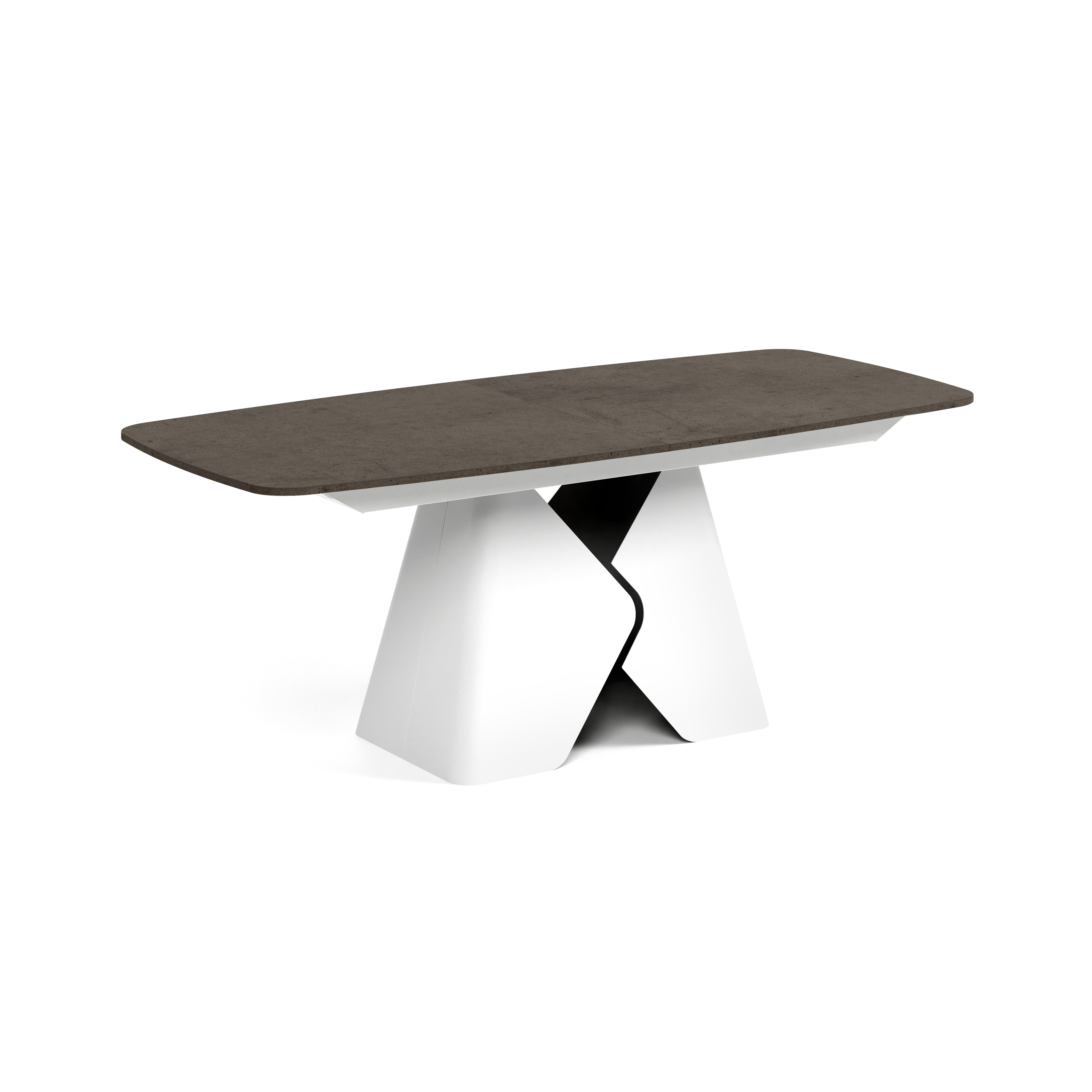 Ausziehbarer Tisch Prisma, Material: Laminierte Platte