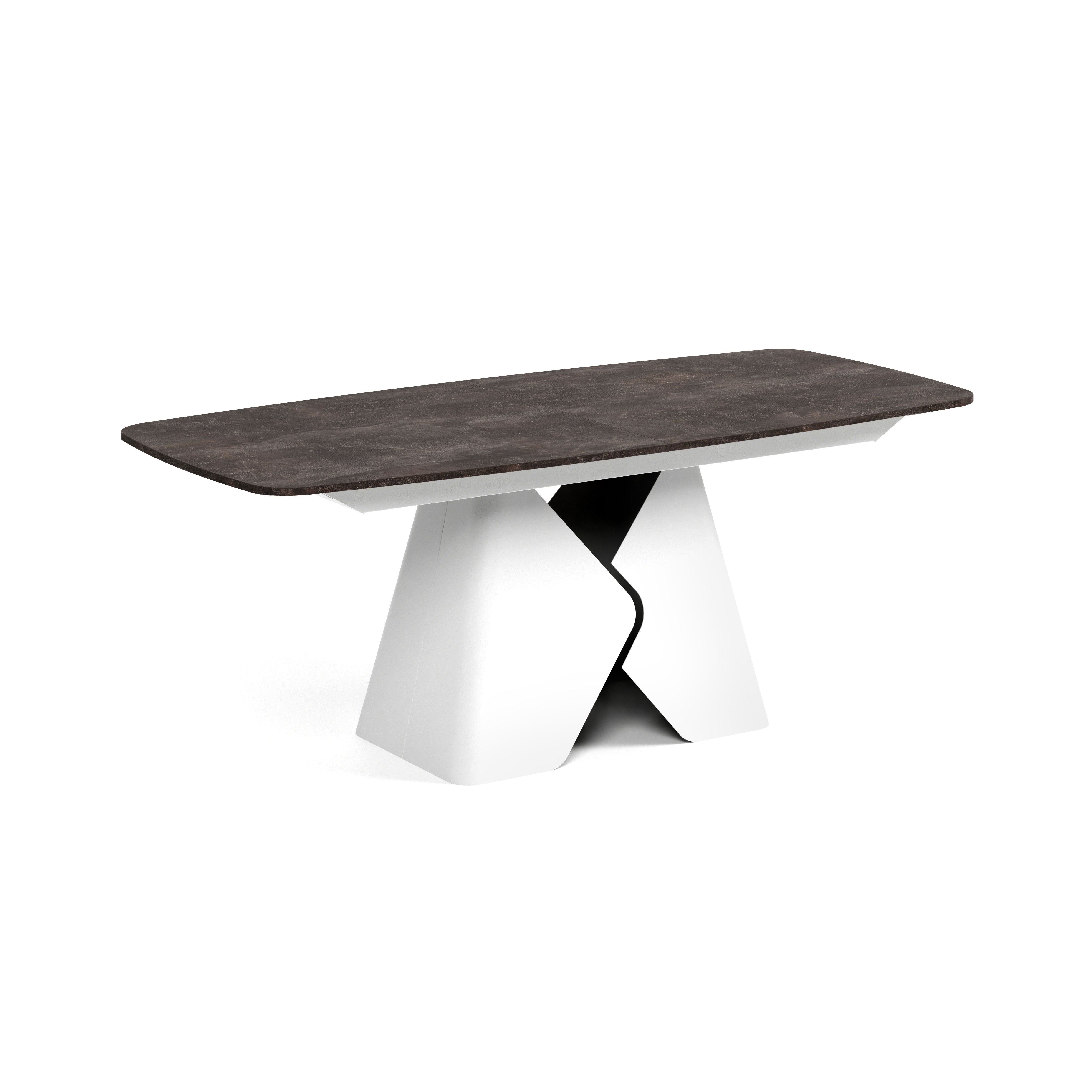 Ausziehbarer Tisch Prisma, Material: Laminierte Platte