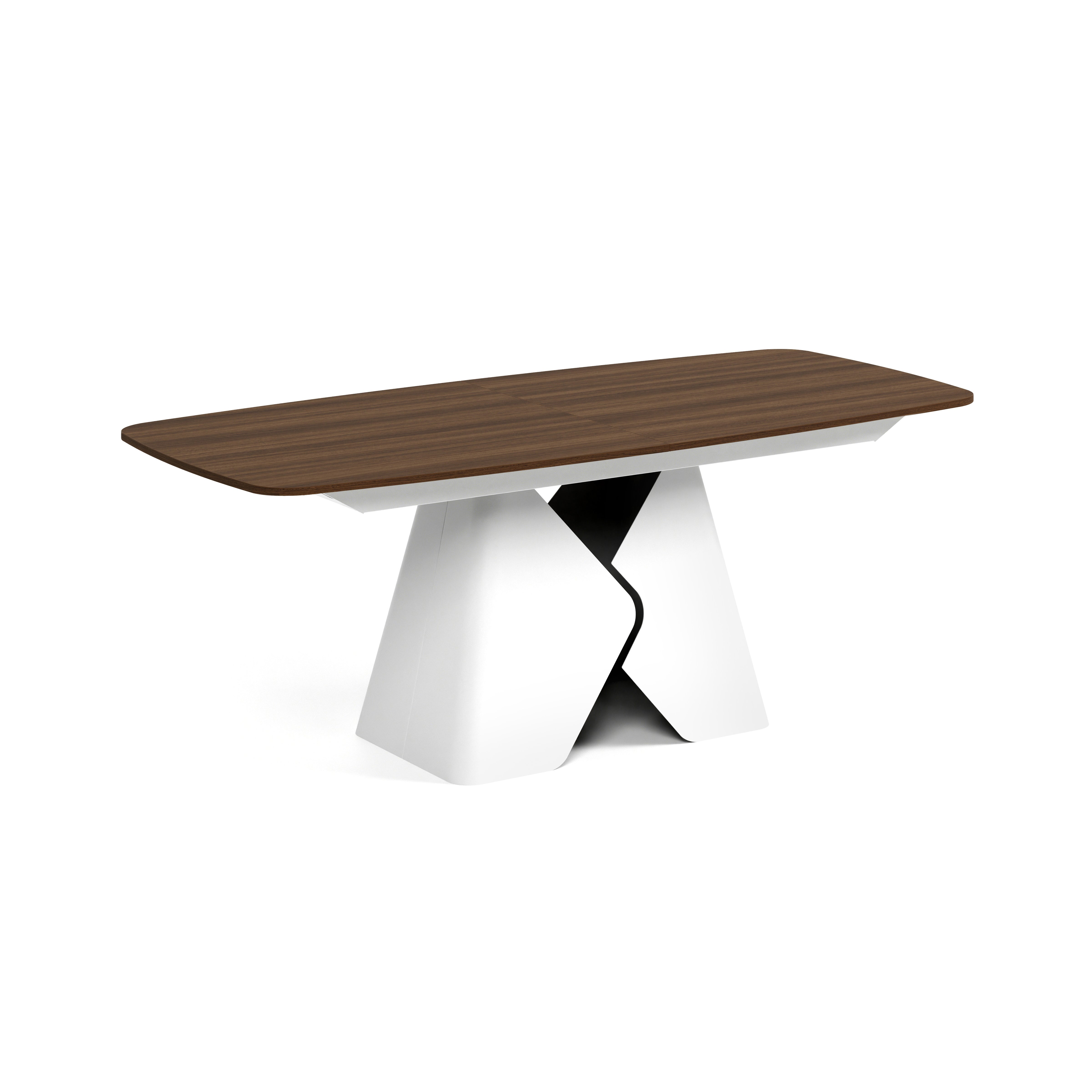 Ausziehbarer Tisch Prisma, Material: Laminierte Platte