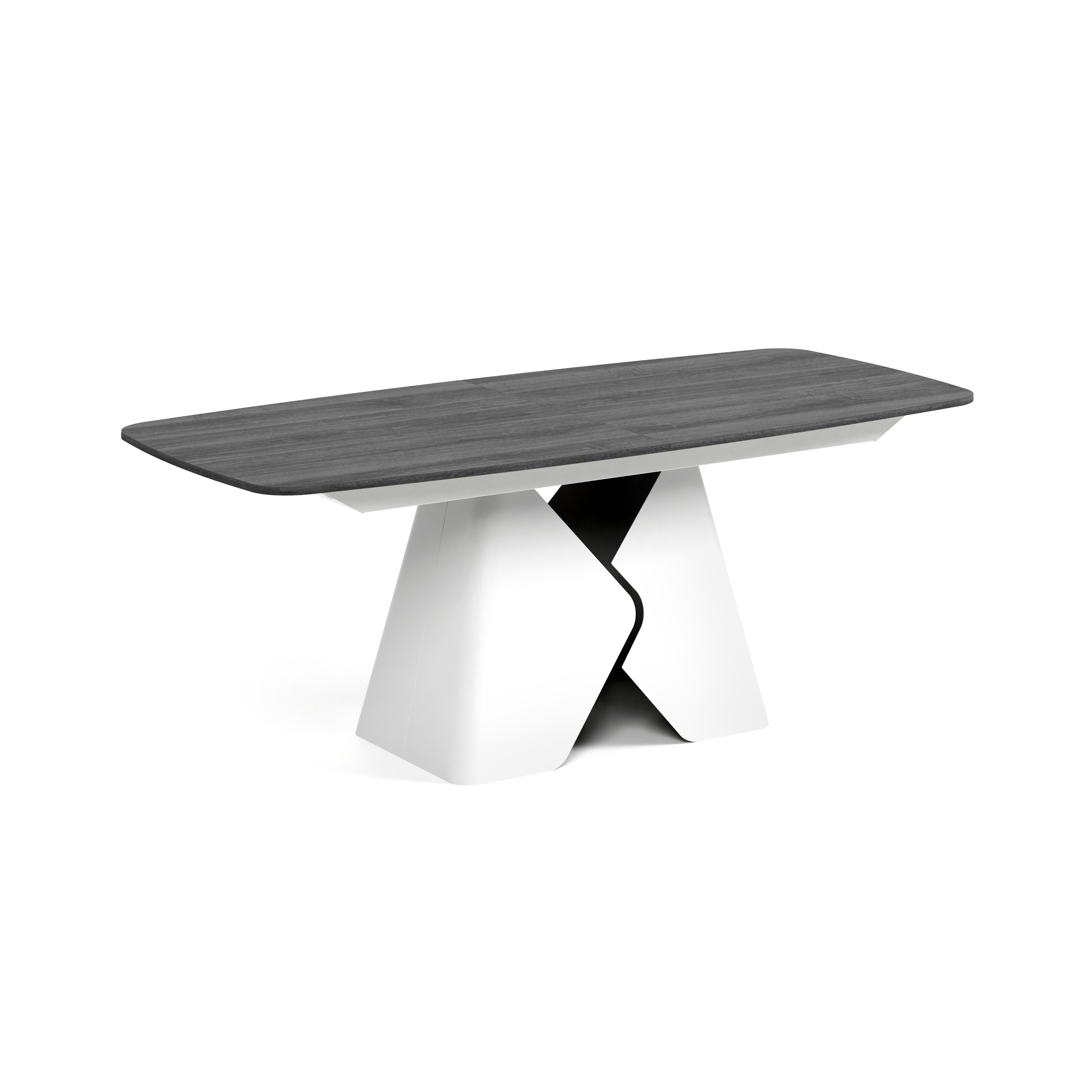 Ausziehbarer Tisch Prisma, Material: Laminierte Platte