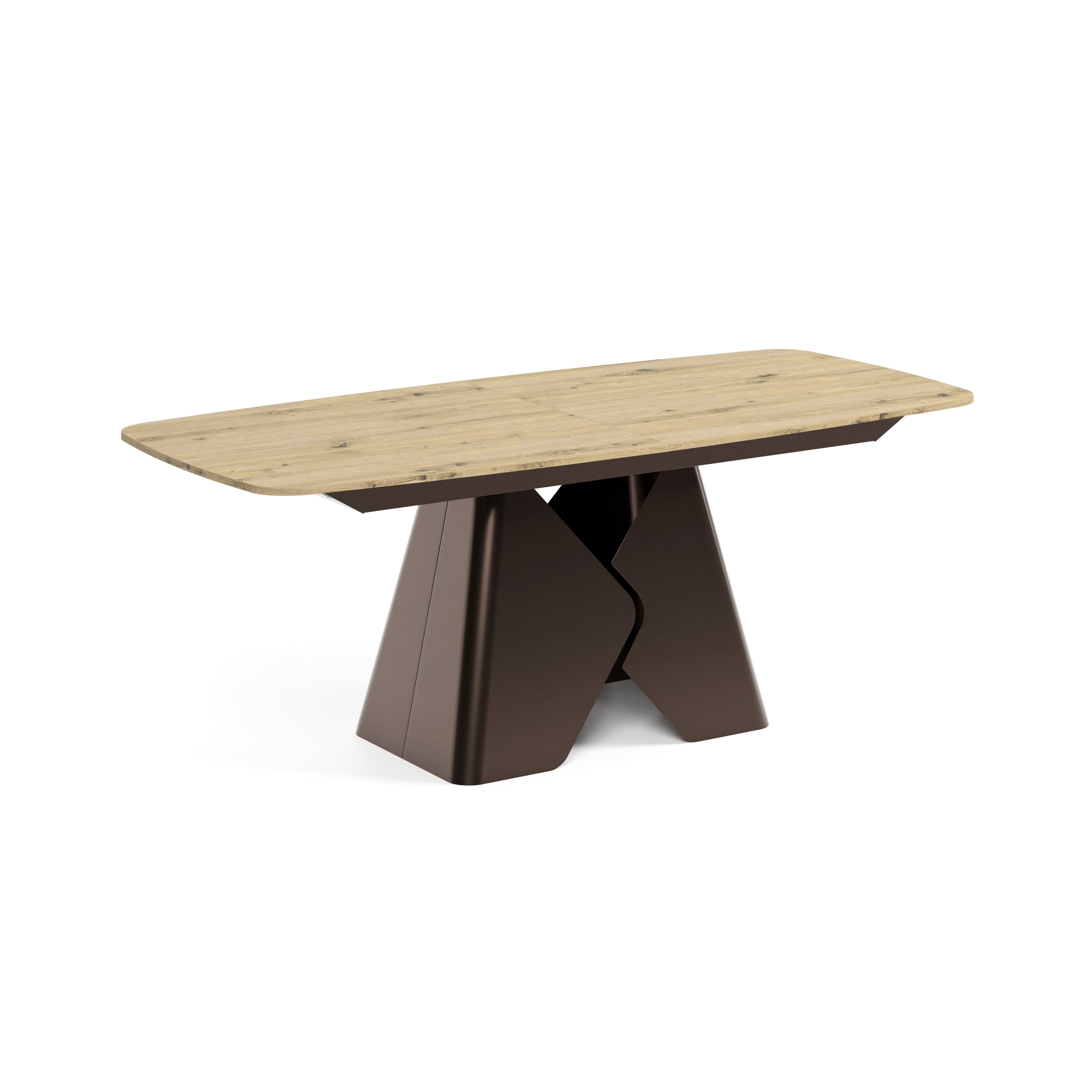 Ausziehbarer Tisch Prisma, Material: Laminierte Platte