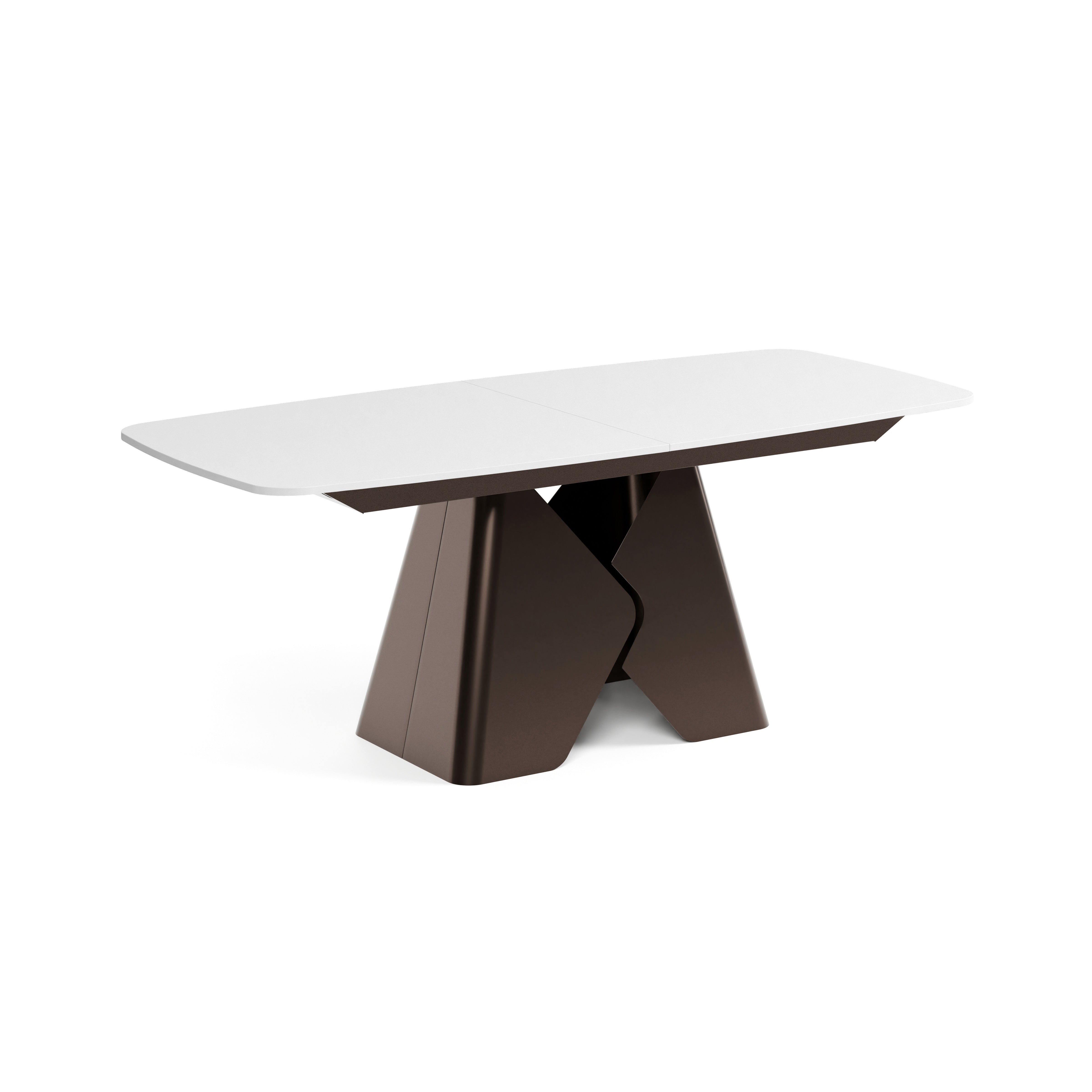 Ausziehbarer Tisch Prisma, Material: Laminierte Platte