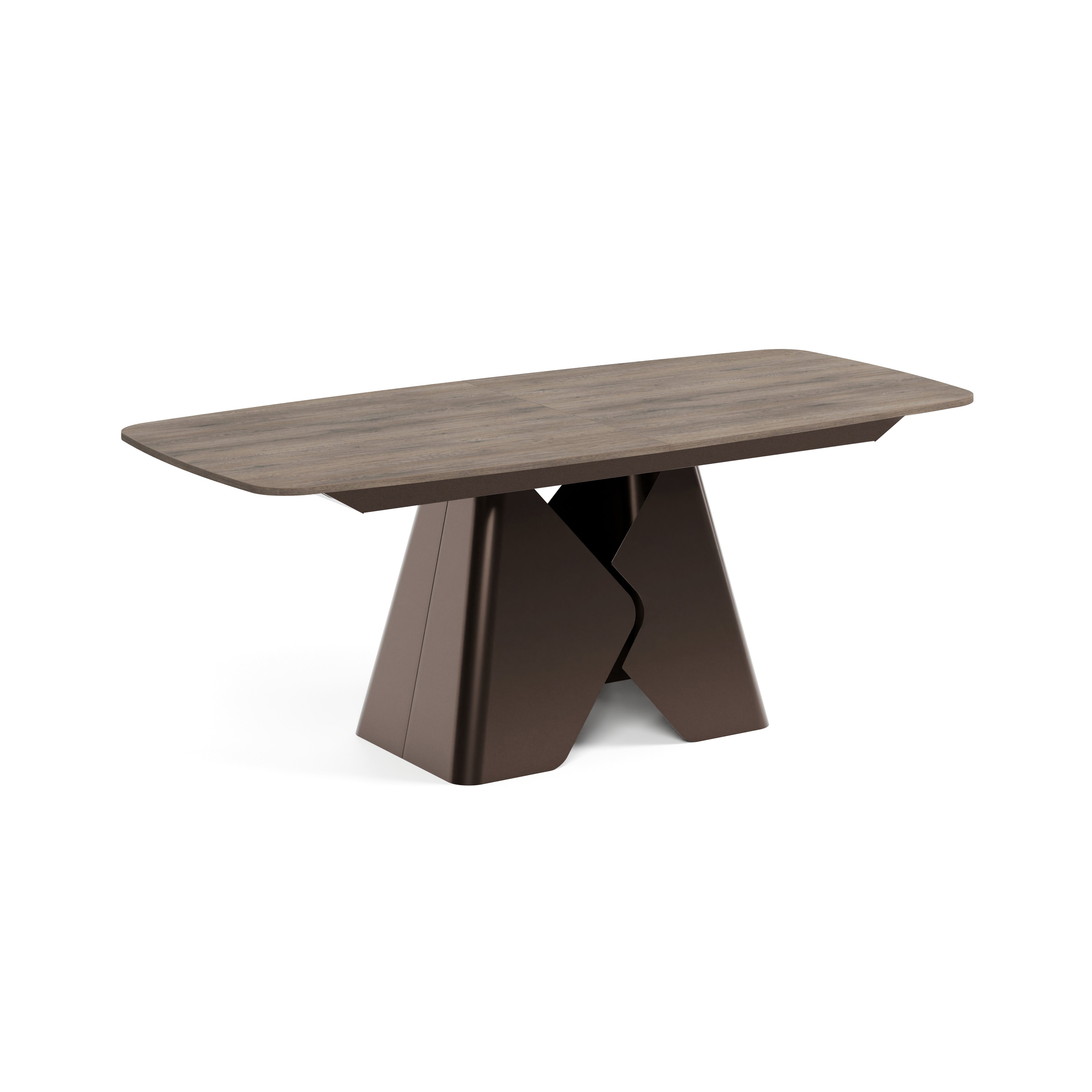 Ausziehbarer Tisch Prisma, Material: Laminierte Platte