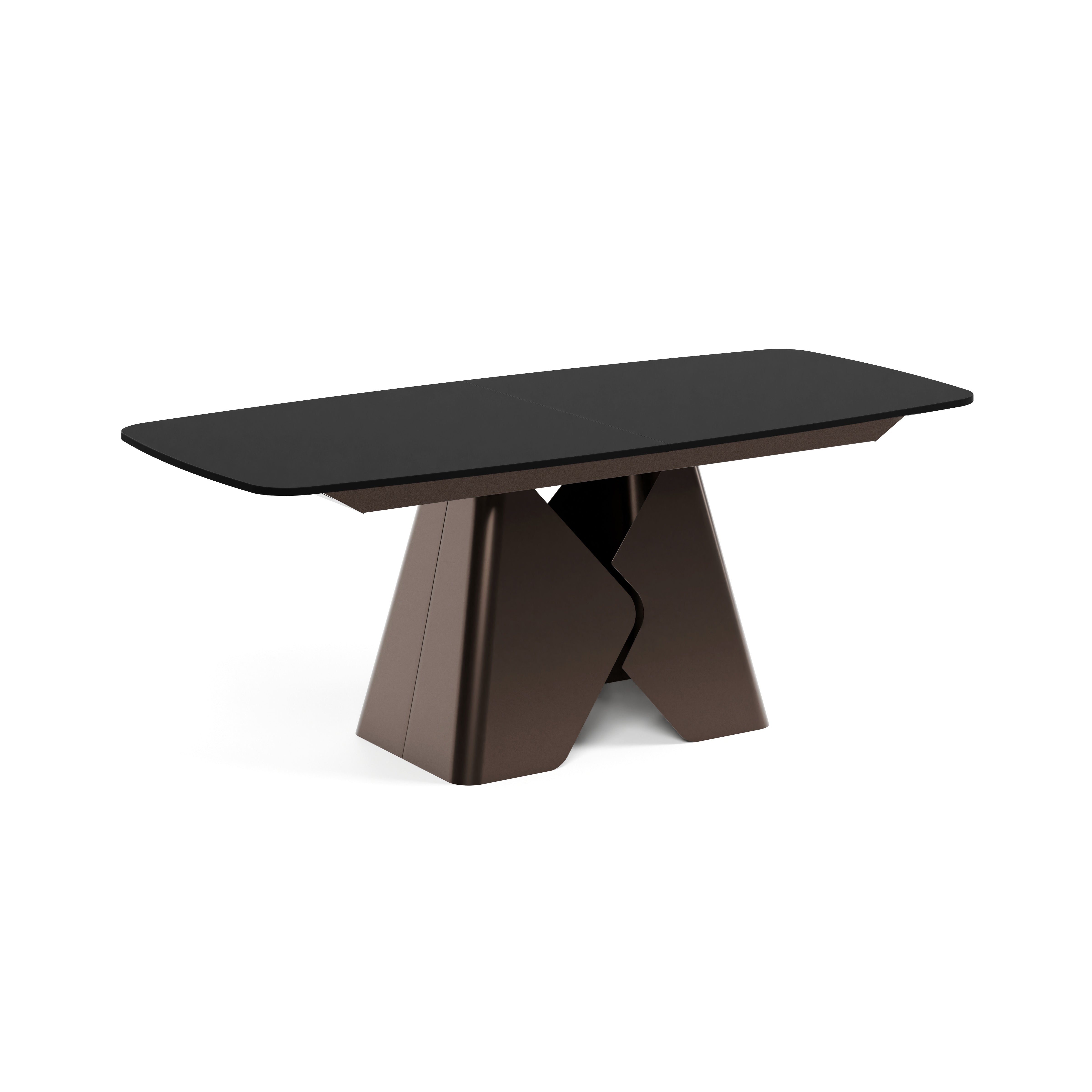 Ausziehbarer Tisch Prisma, Material: Laminierte Platte