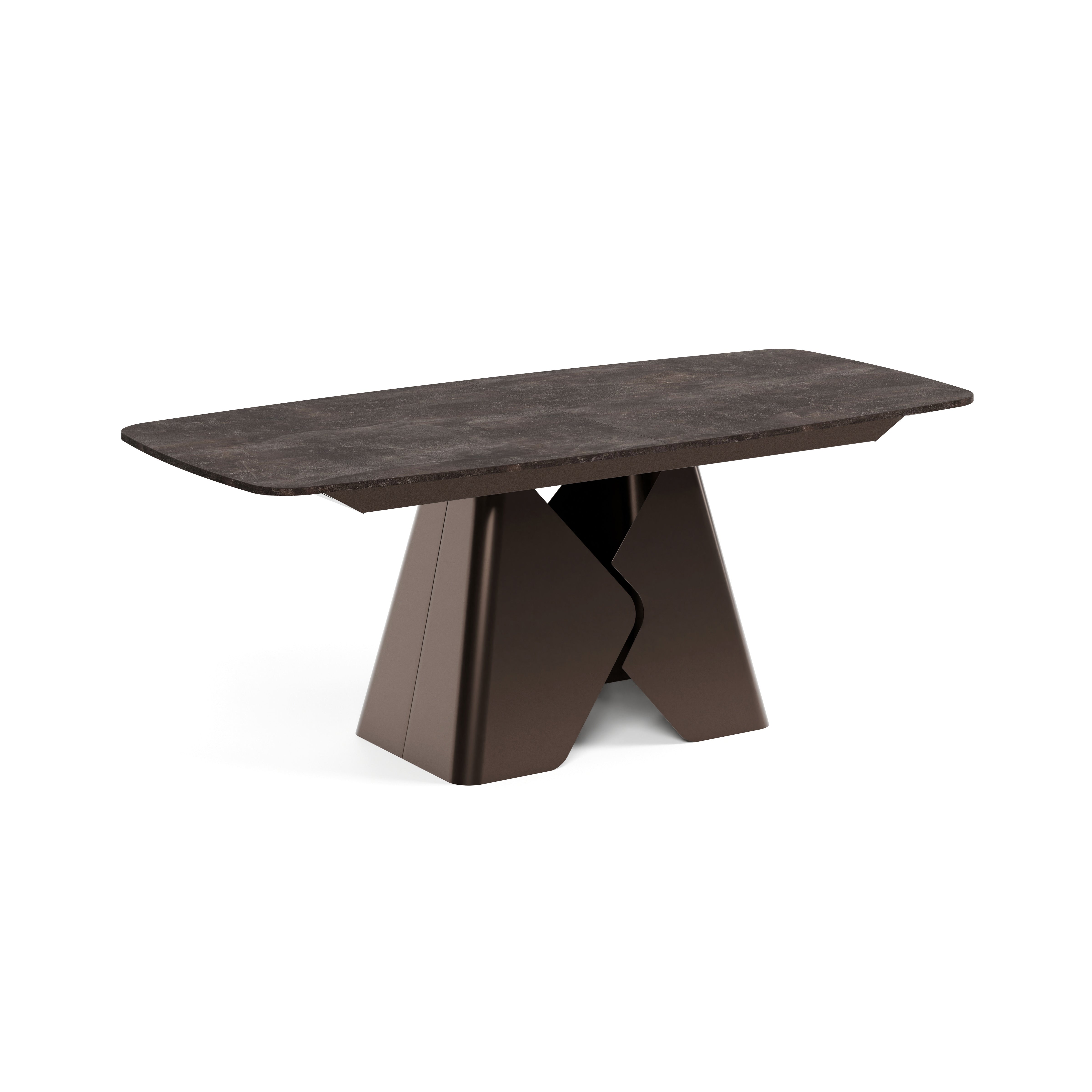 Ausziehbarer Tisch Prisma, Material: Laminierte Platte
