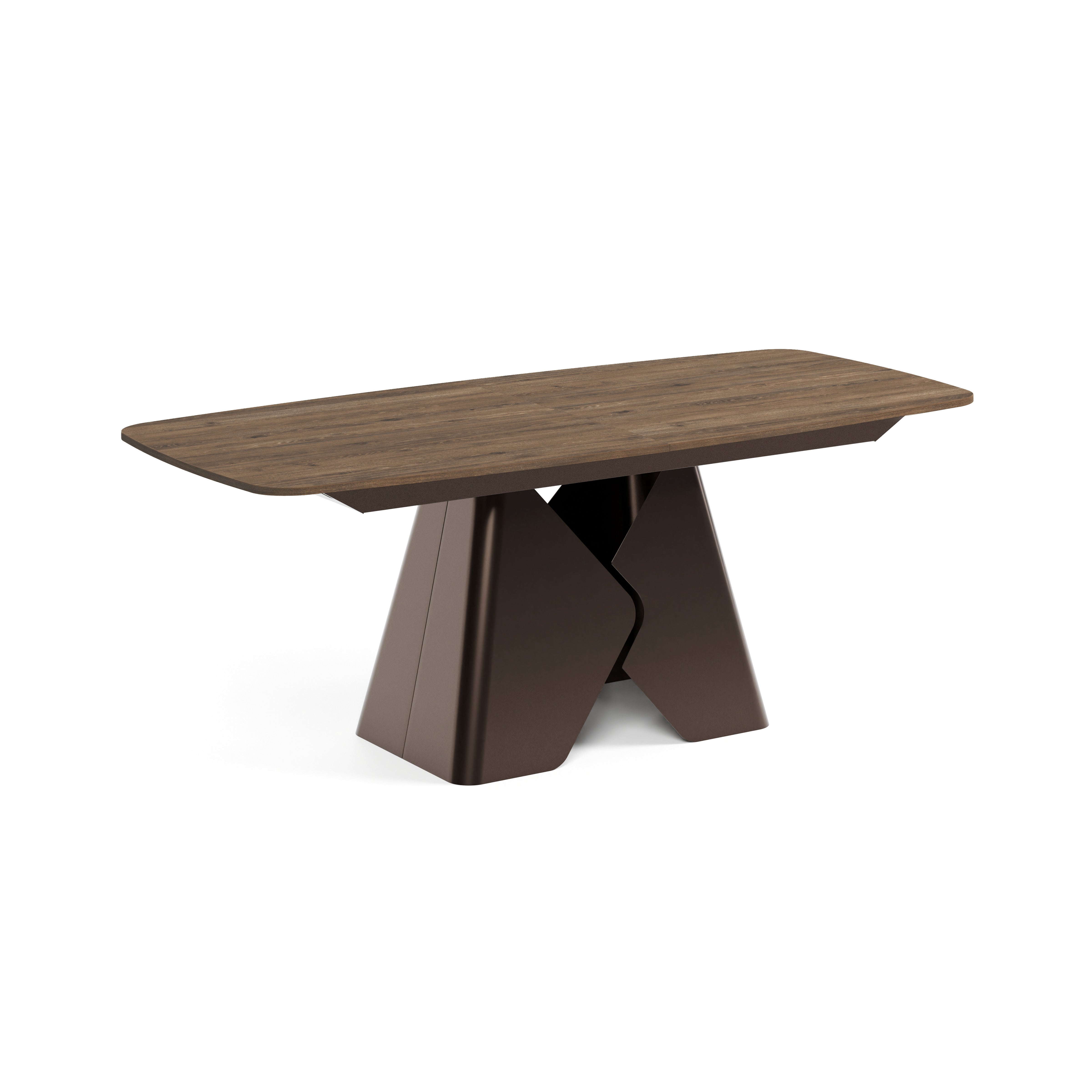 Ausziehbarer Tisch Prisma, Material: Laminierte Platte