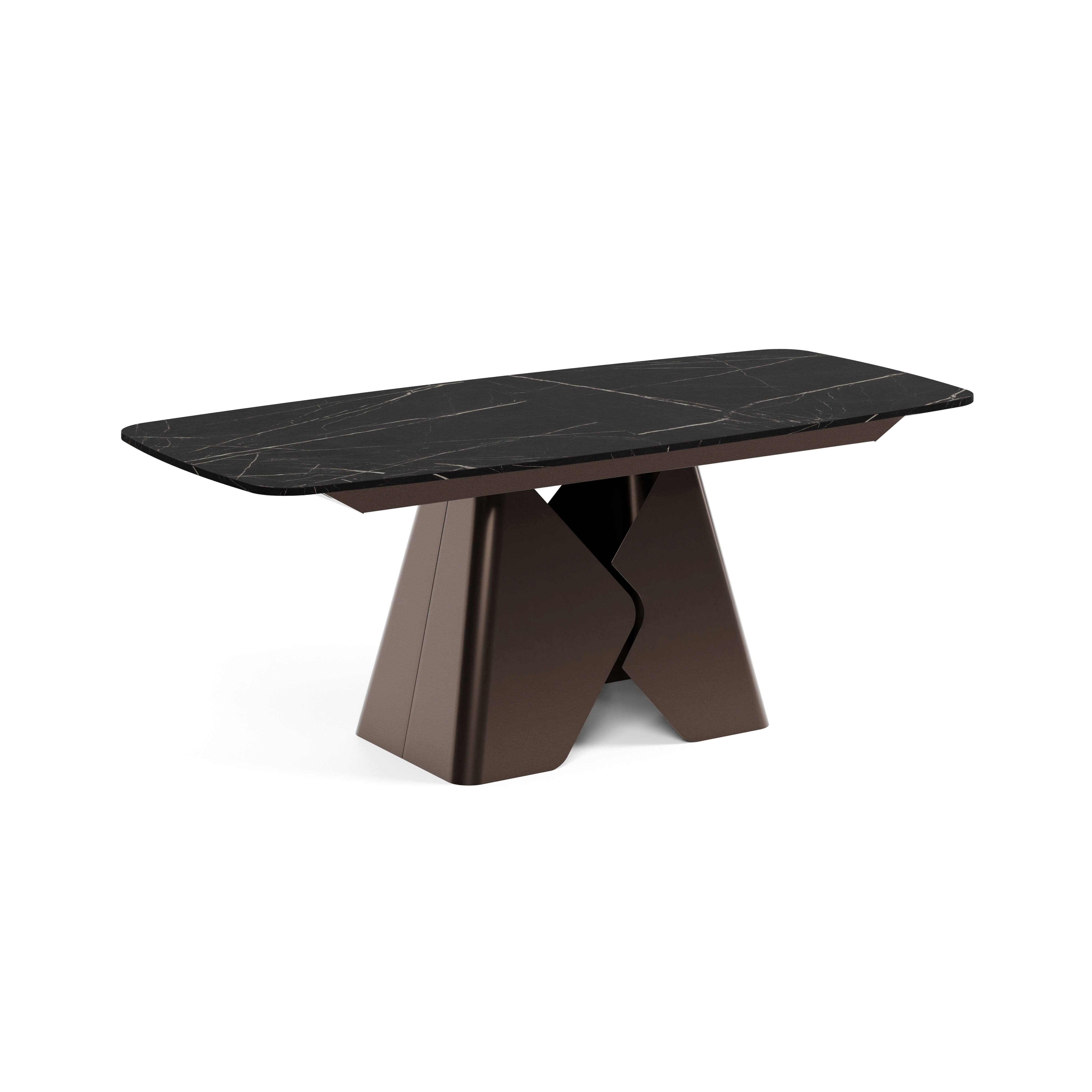 Ausziehbarer Tisch Prisma, Material: Laminierte Platte