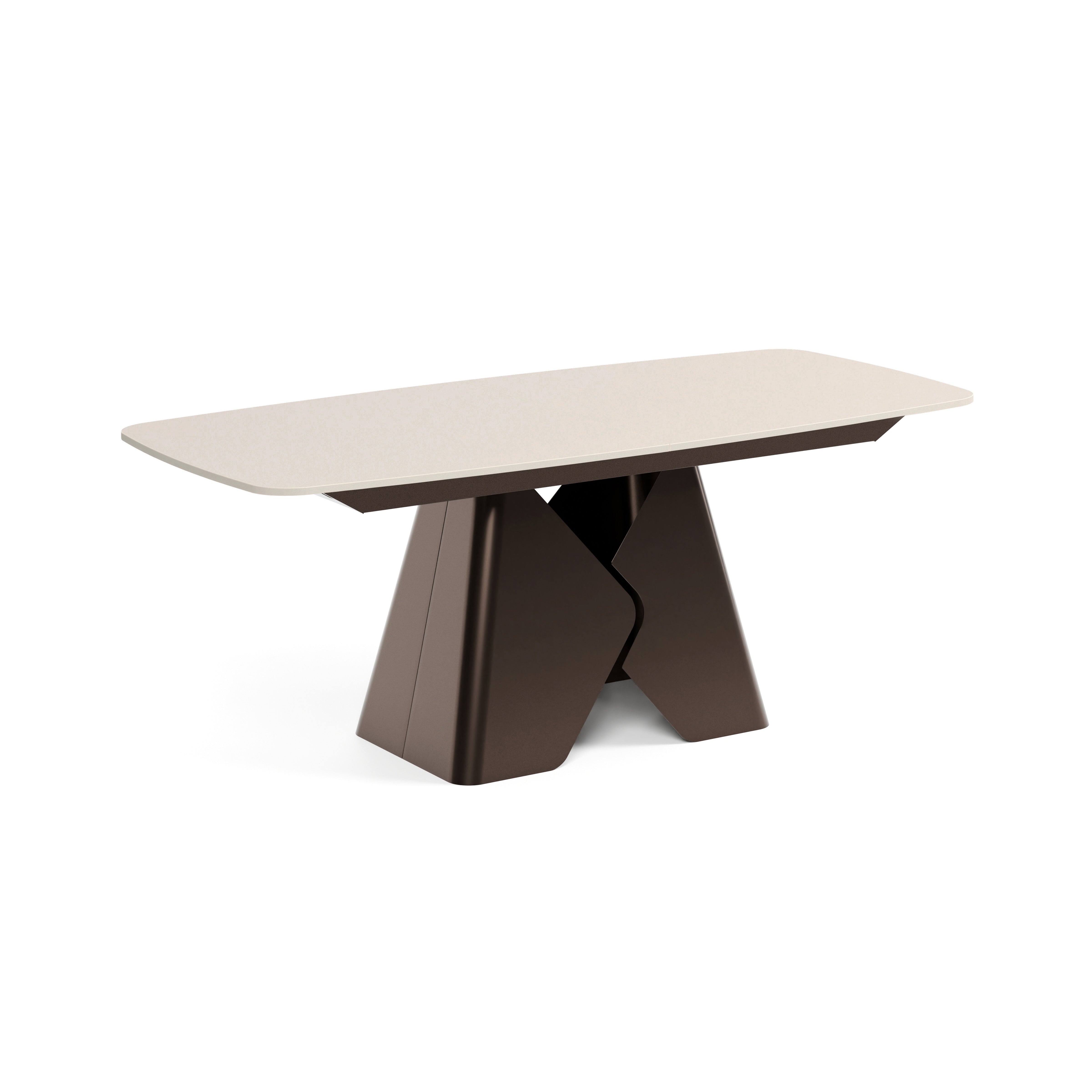 Ausziehbarer Tisch Prisma, Material: Laminierte Platte