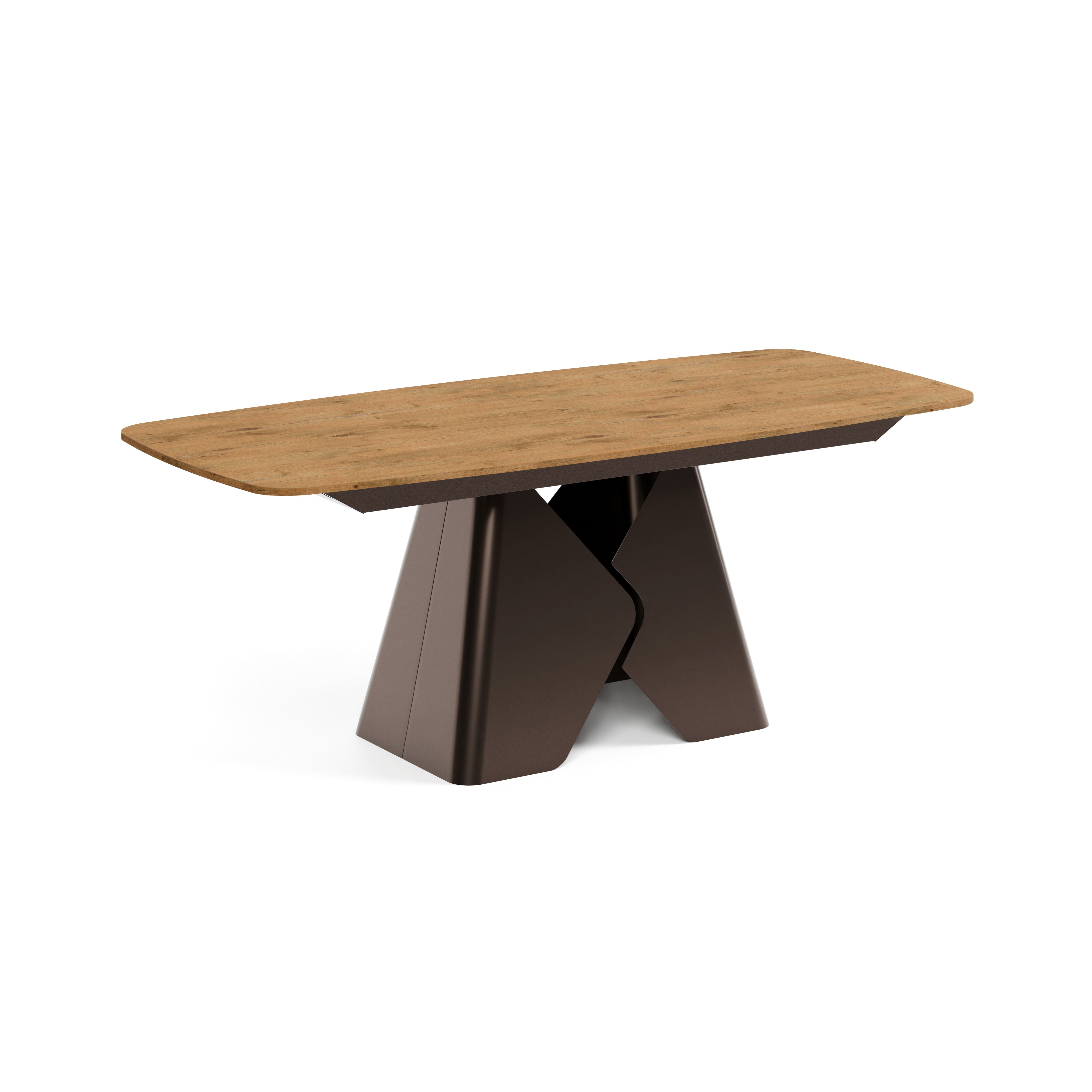 Ausziehbarer Tisch Prisma, Material: Laminierte Platte