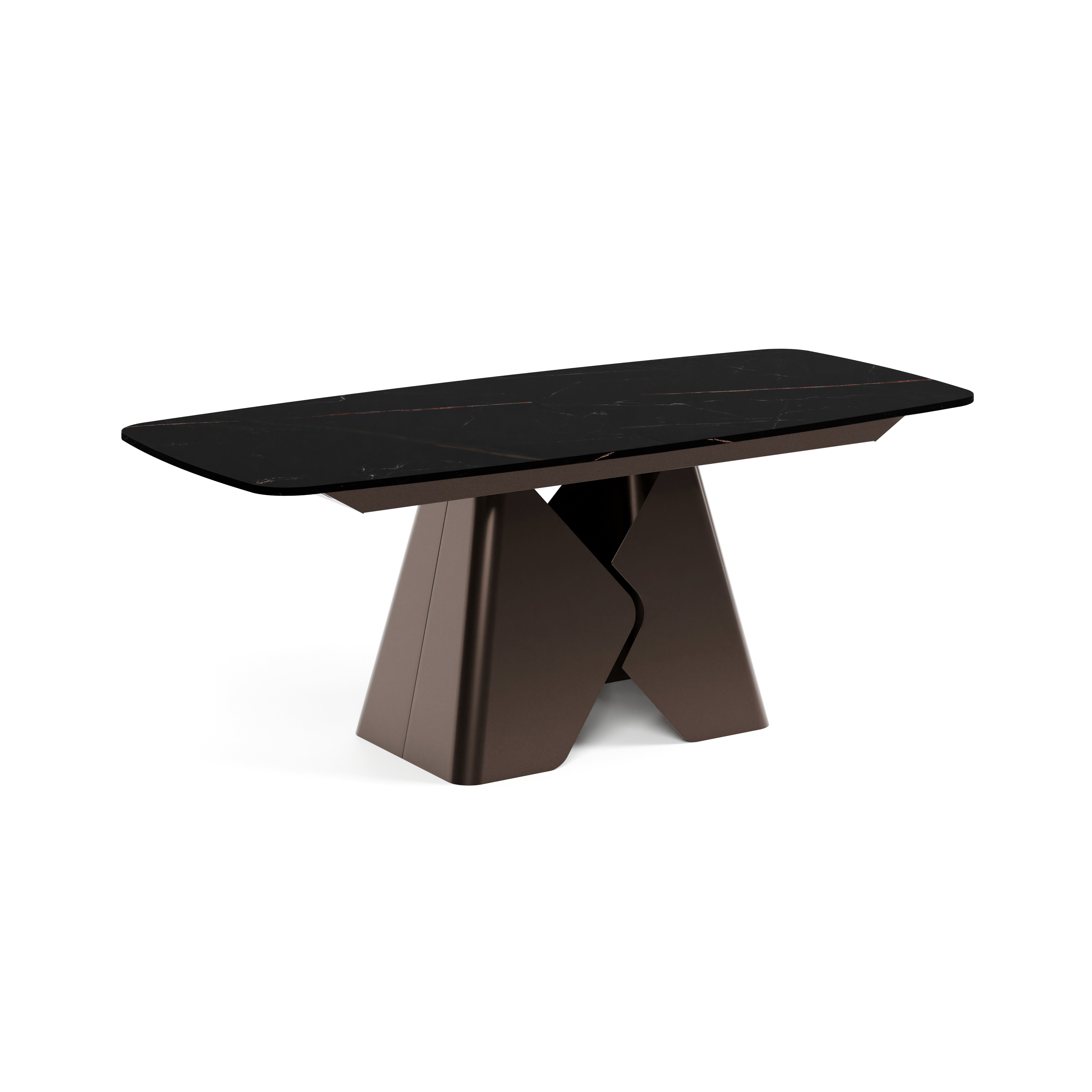 Ausziehbarer Tisch Prisma, Material: Laminierte Platte