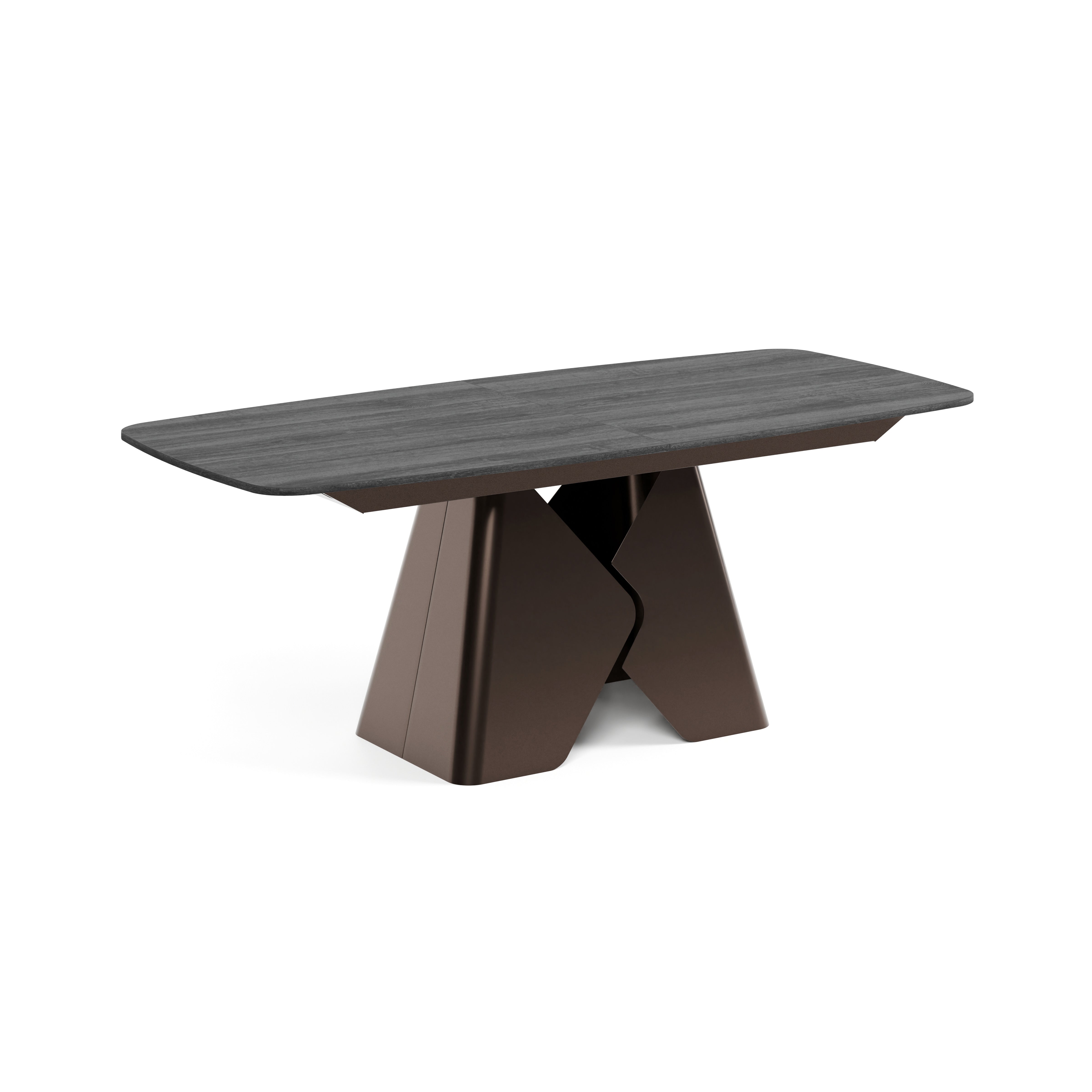 Ausziehbarer Tisch Prisma, Material: Laminierte Platte