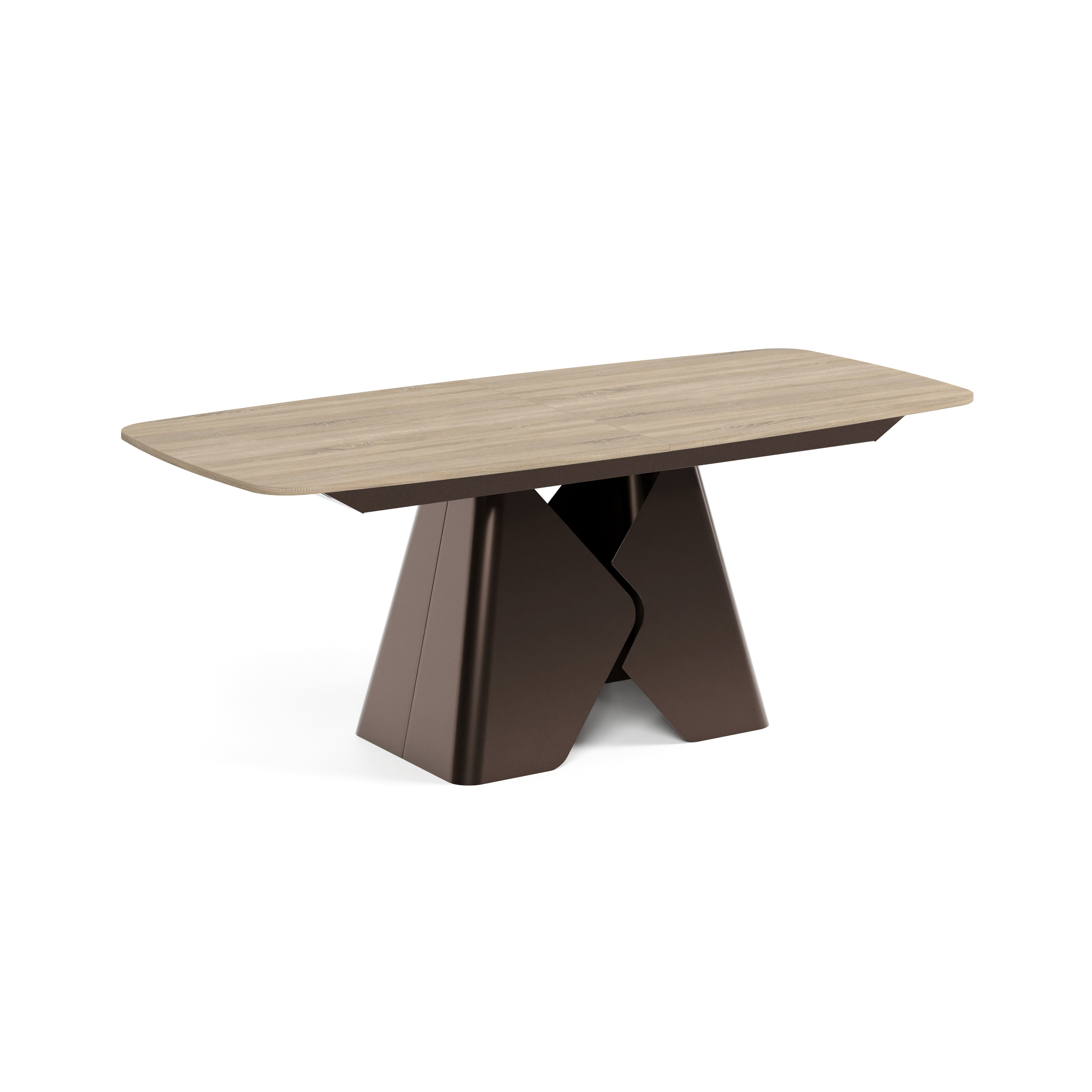 Ausziehbarer Tisch Prisma, Material: Laminierte Platte