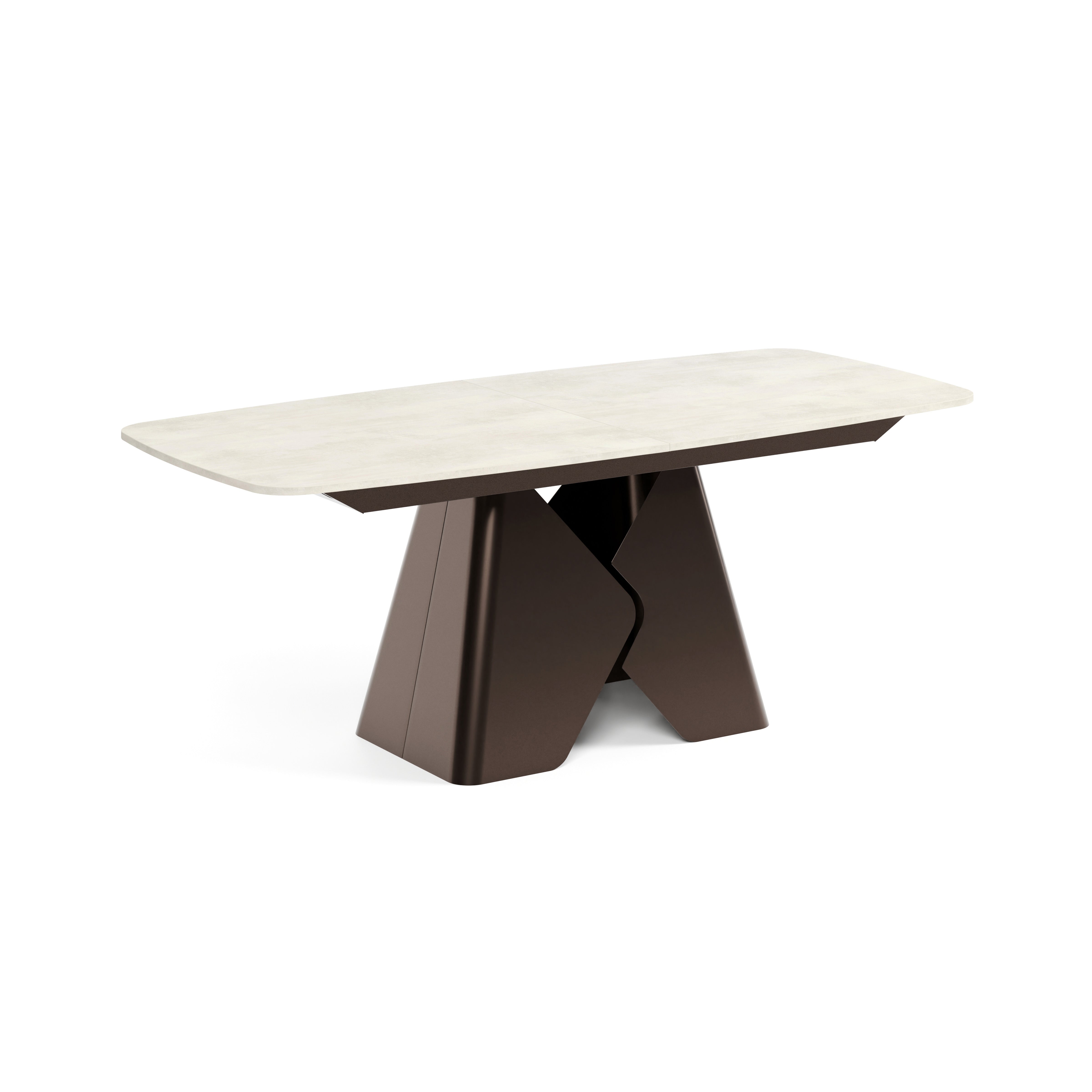 Ausziehbarer Tisch Prisma, Material: Laminierte Platte