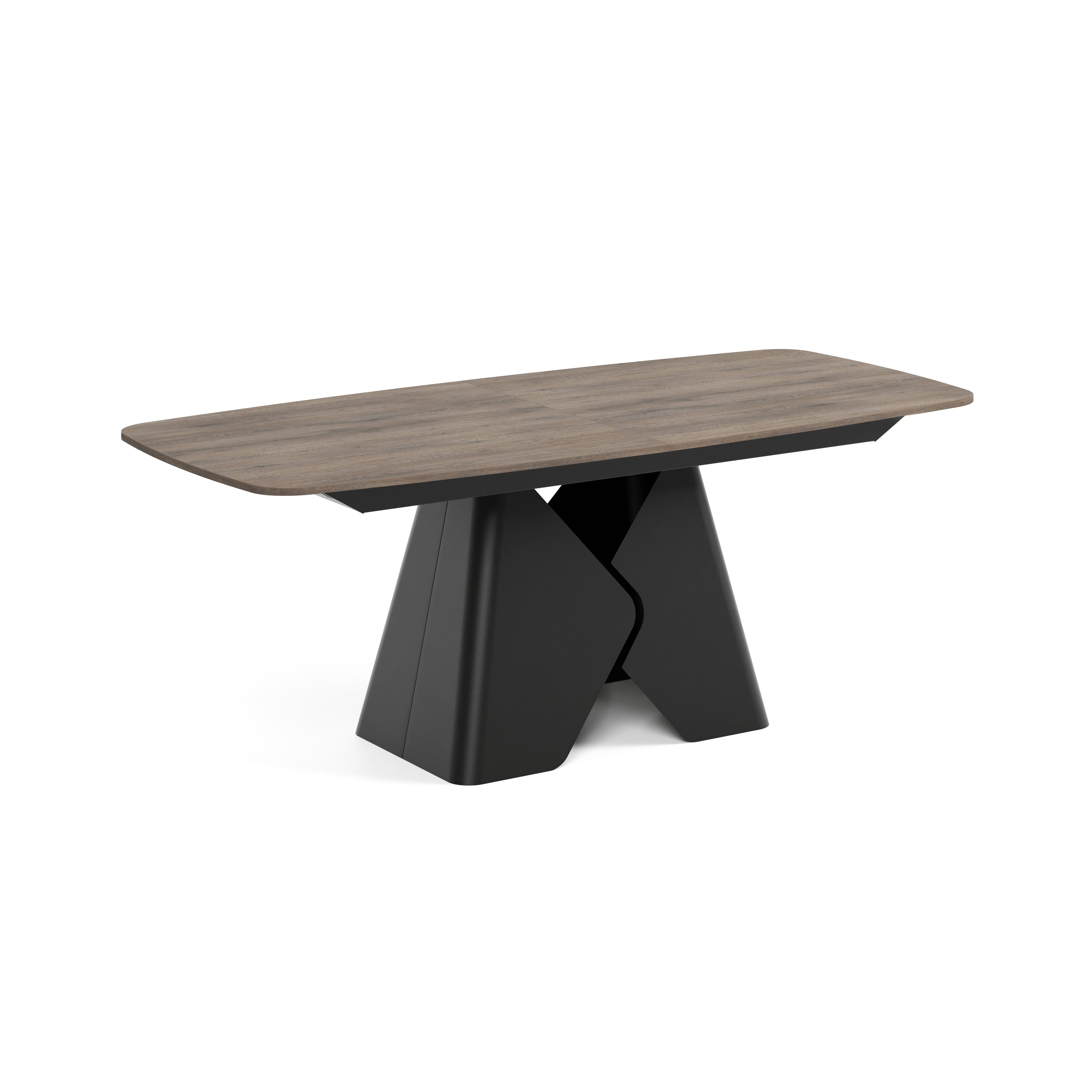 Ausziehbarer Tisch Prisma, Material: Laminierte Platte