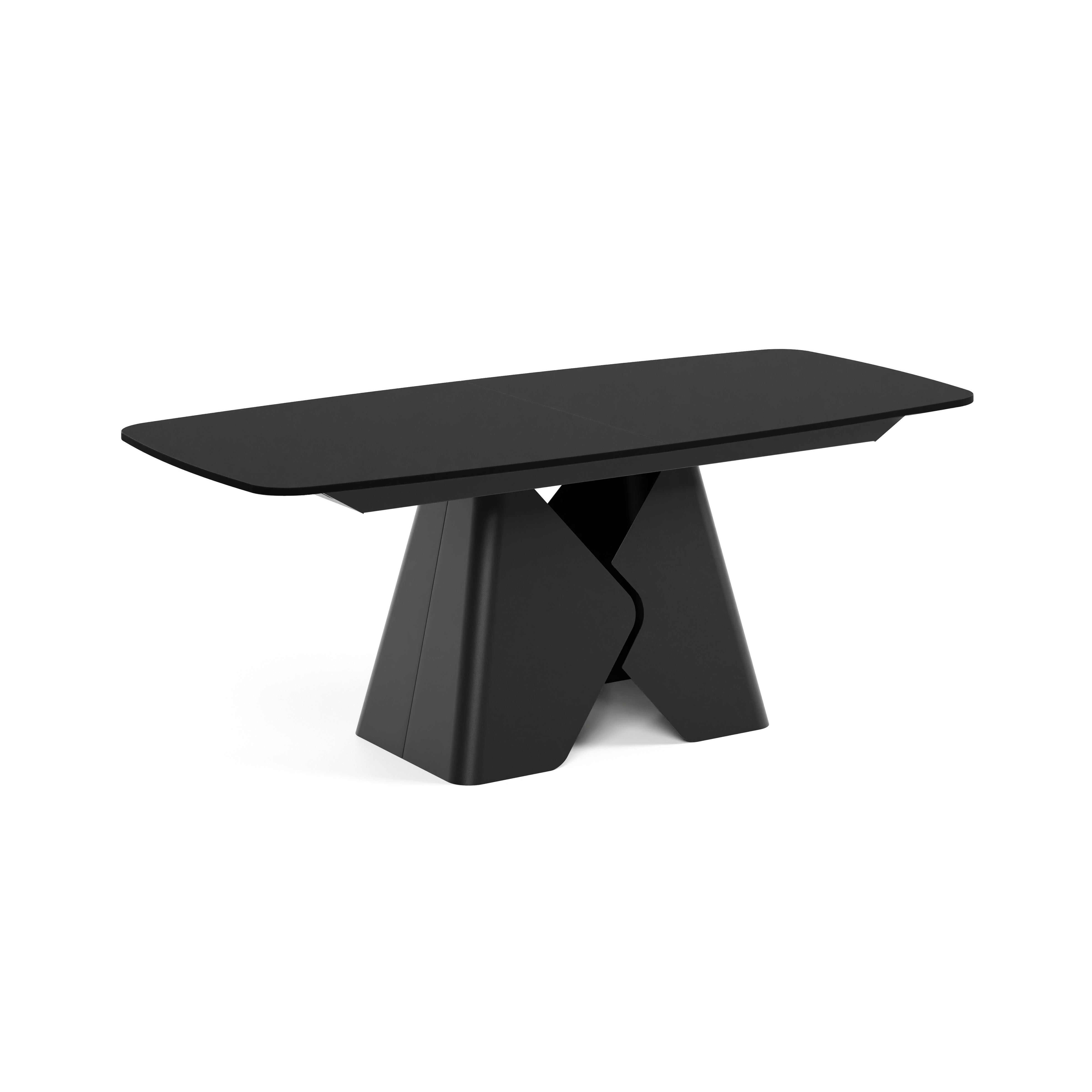 Ausziehbarer Tisch Prisma, Material: Laminierte Platte