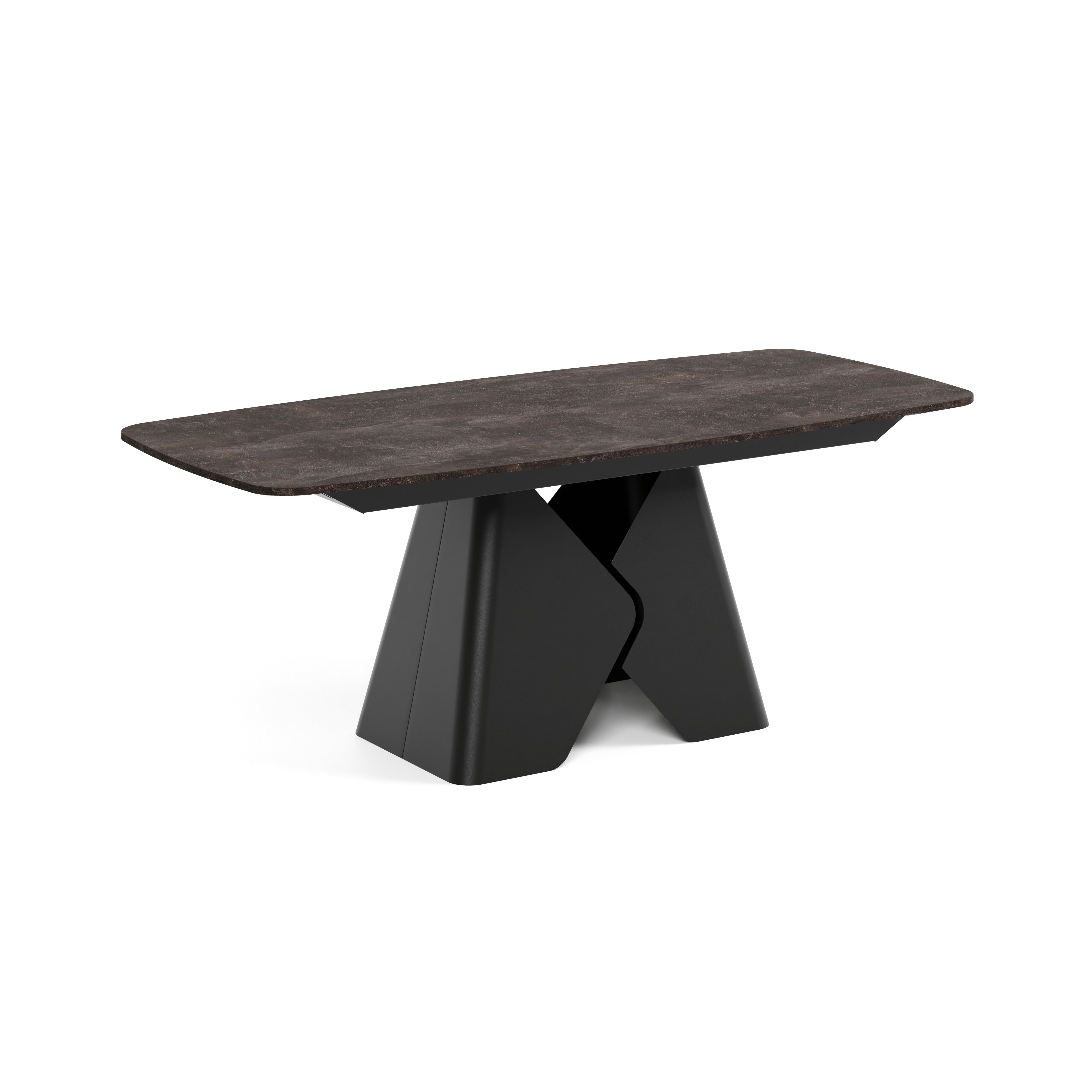 Ausziehbarer Tisch Prisma, Material: Laminierte Platte