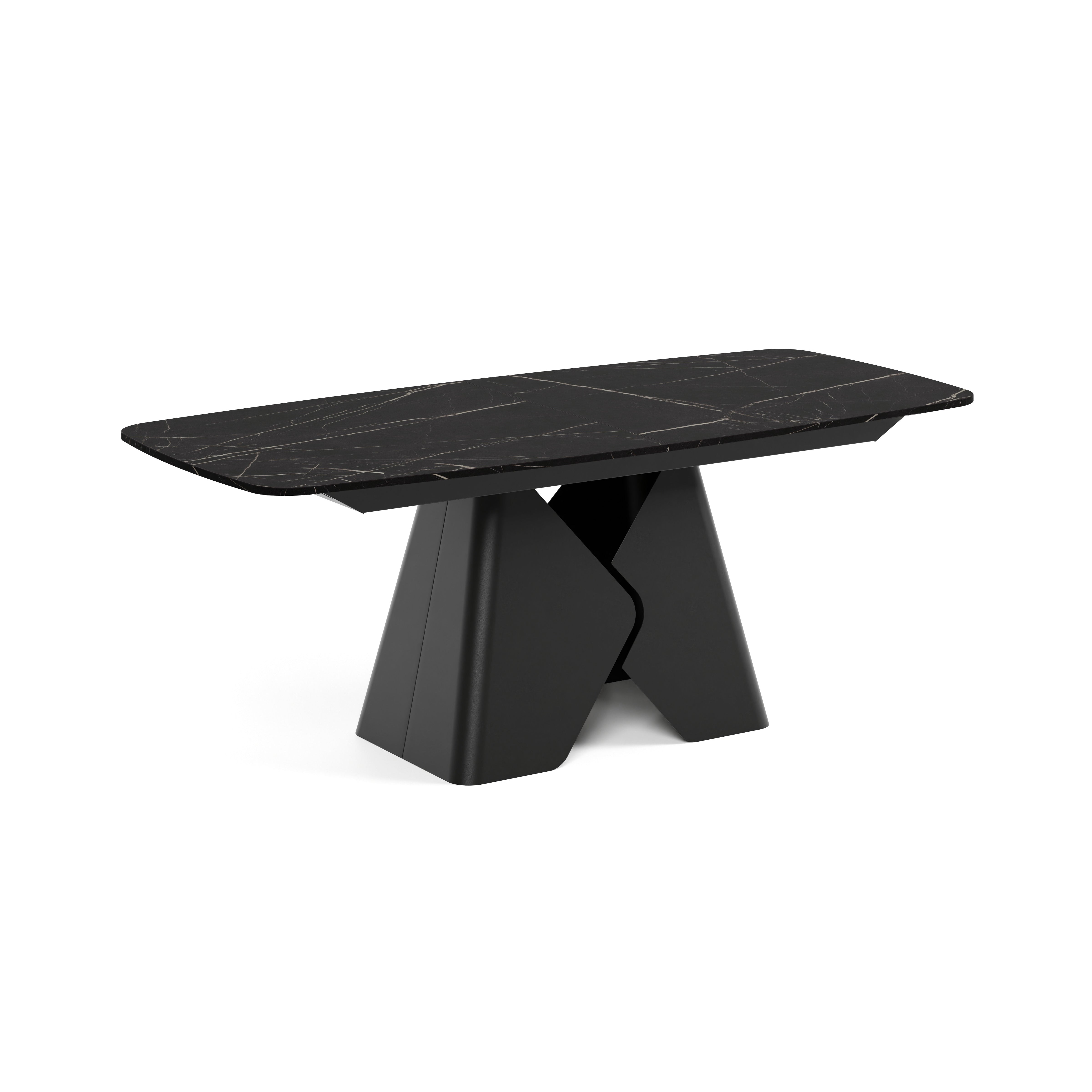 Ausziehbarer Tisch Prisma, Material: Laminierte Platte