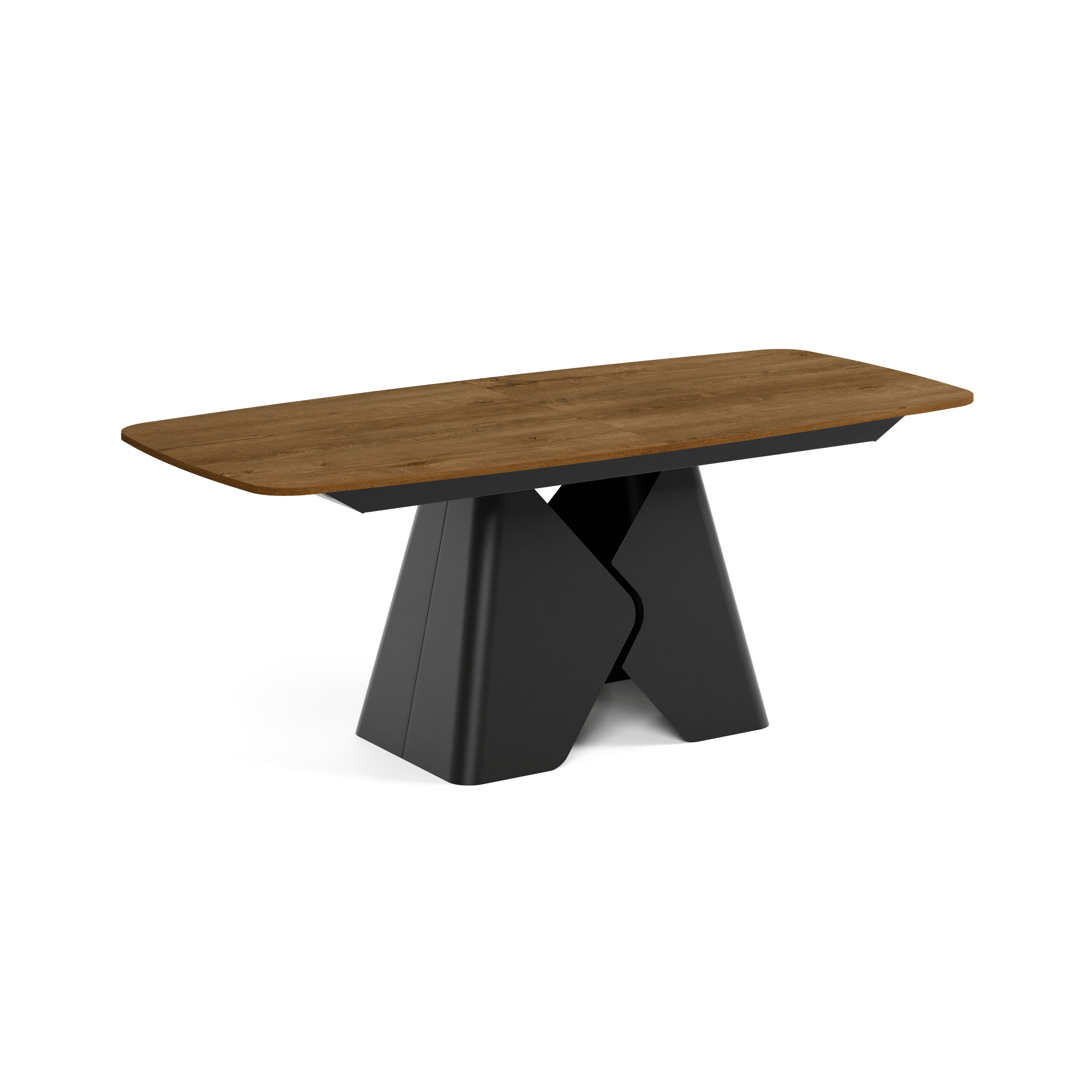 Ausziehbarer Tisch Prisma, Material: Laminierte Platte