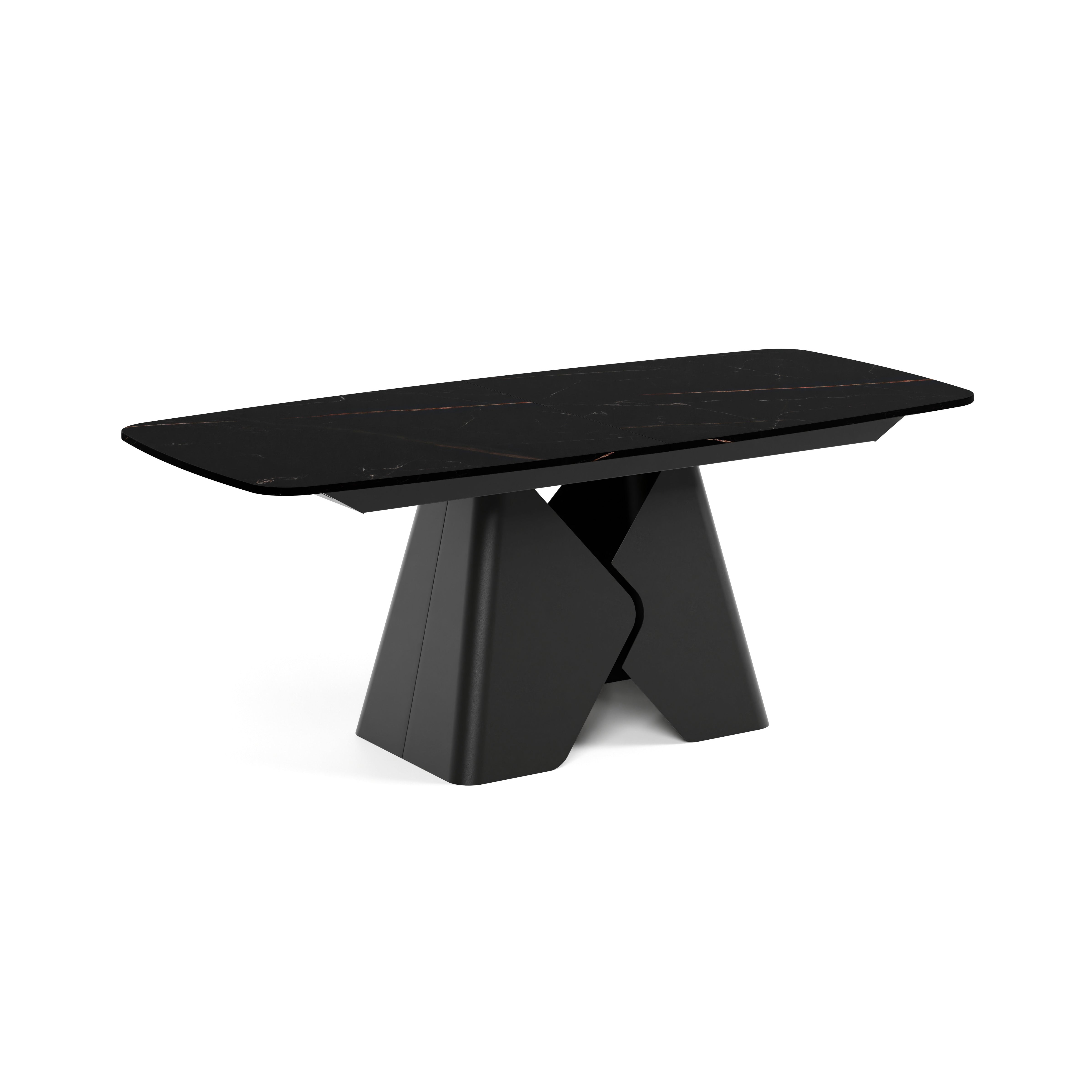 Ausziehbarer Tisch Prisma, Material: Laminierte Platte