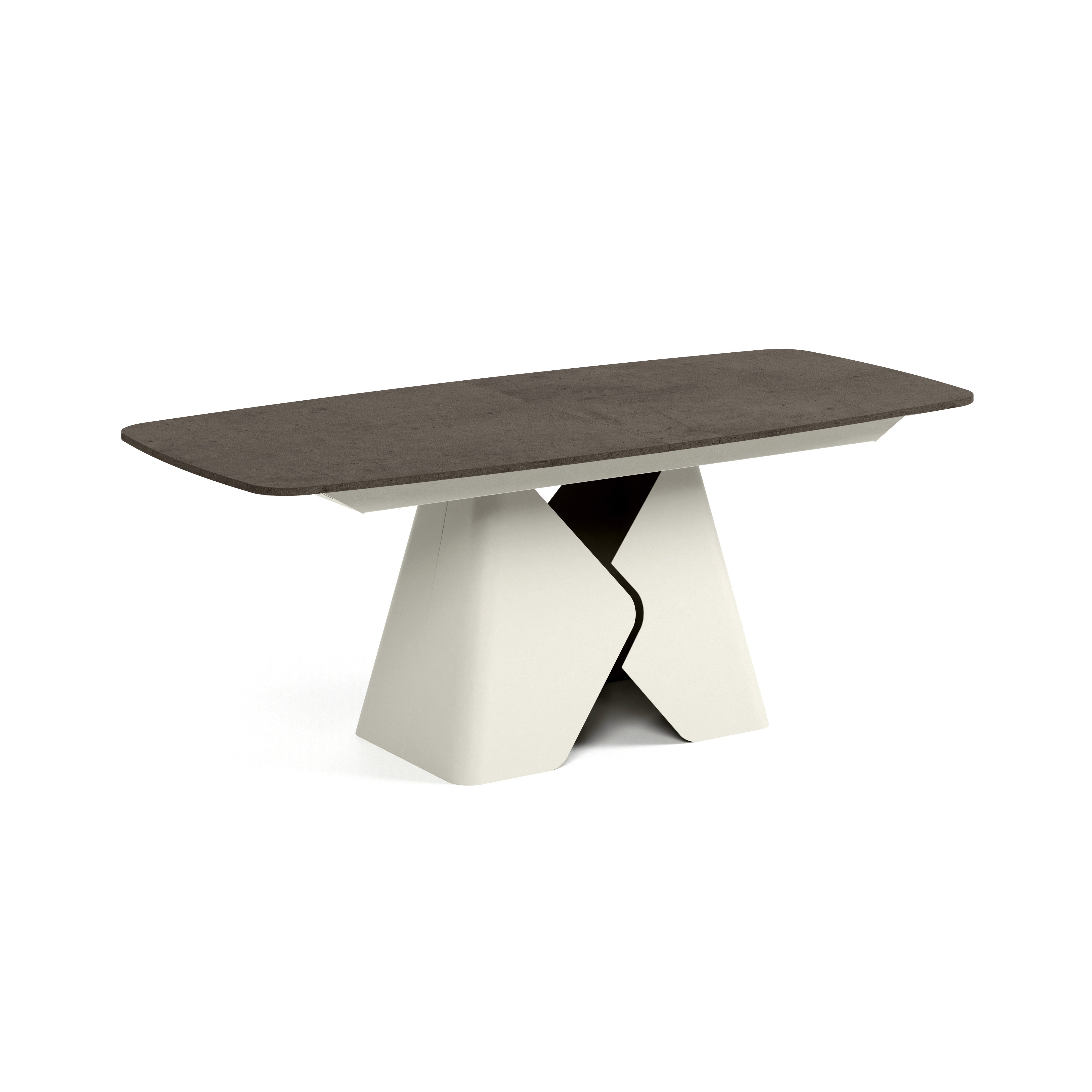 Ausziehbarer Tisch Prisma, Material: Laminierte Platte