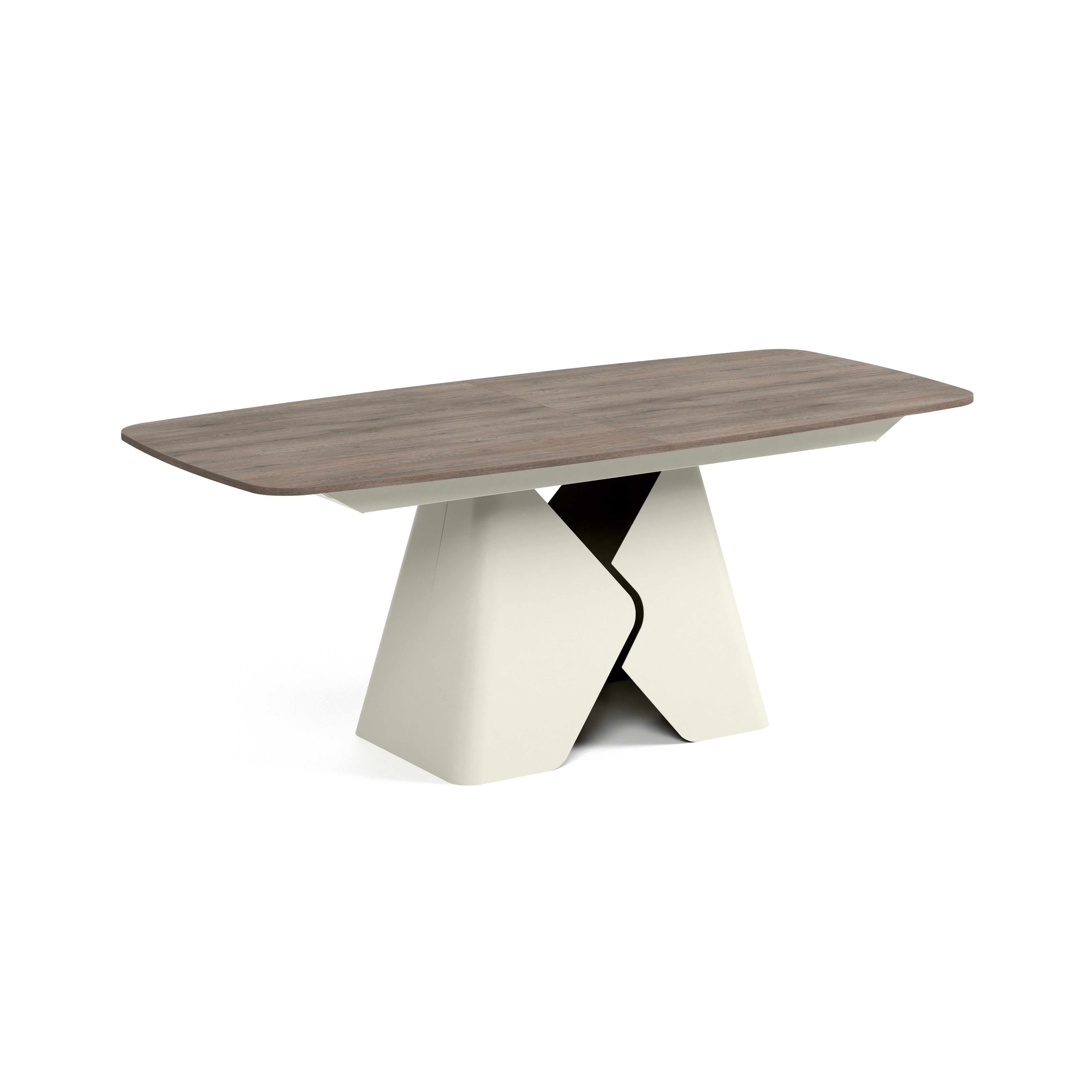 Ausziehbarer Tisch Prisma, Material: Laminierte Platte