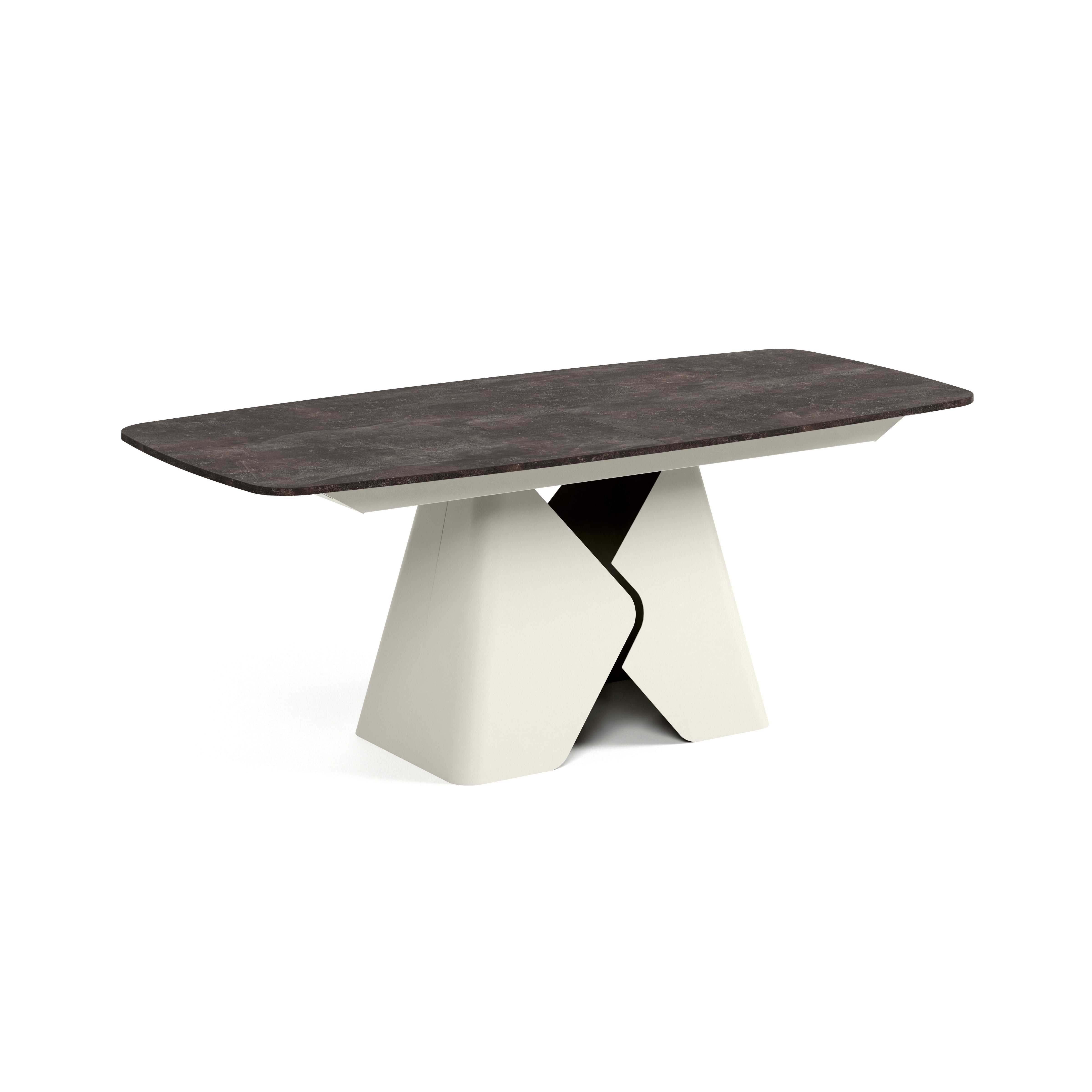 Ausziehbarer Tisch Prisma, Material: Laminierte Platte