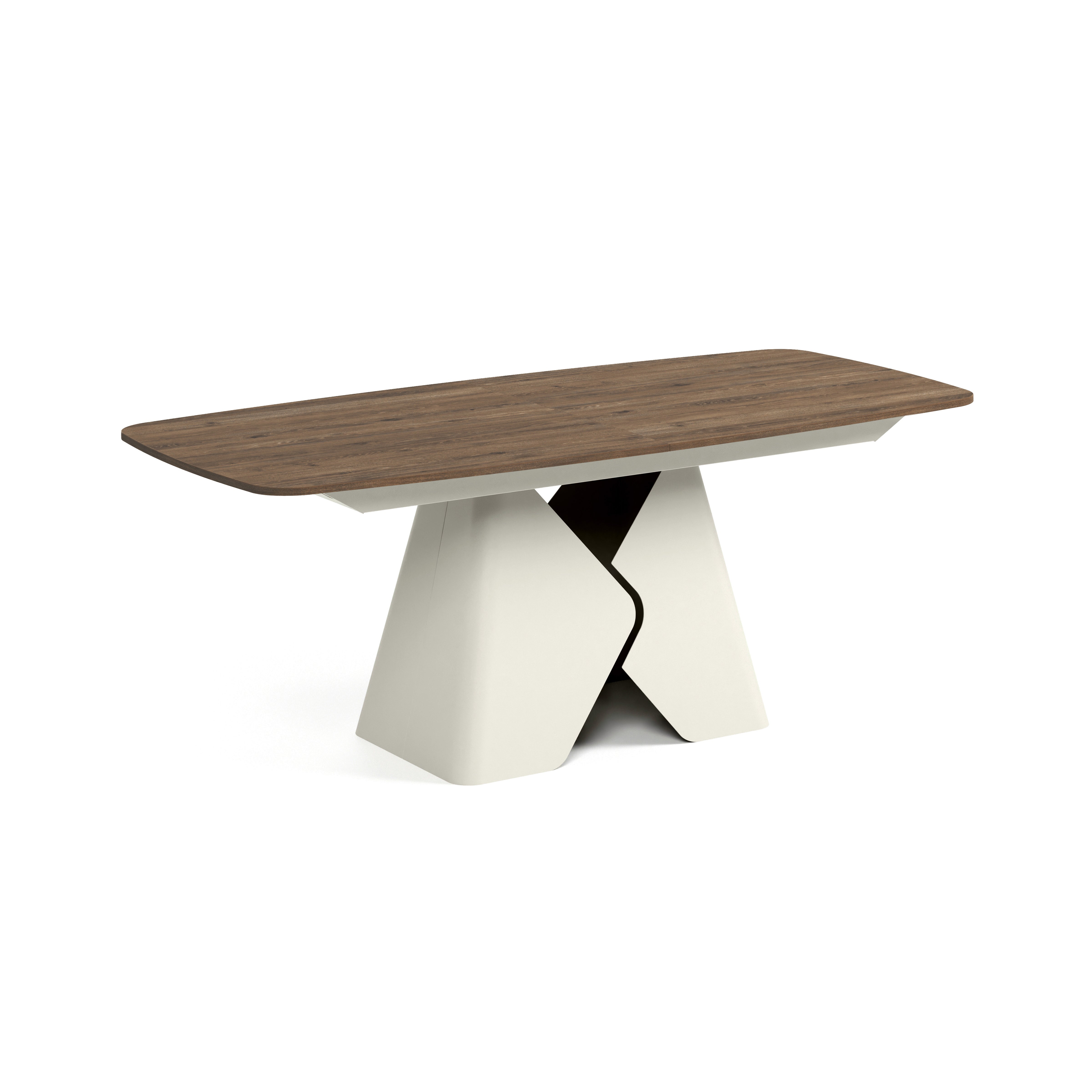 Ausziehbarer Tisch Prisma, Material: Laminierte Platte