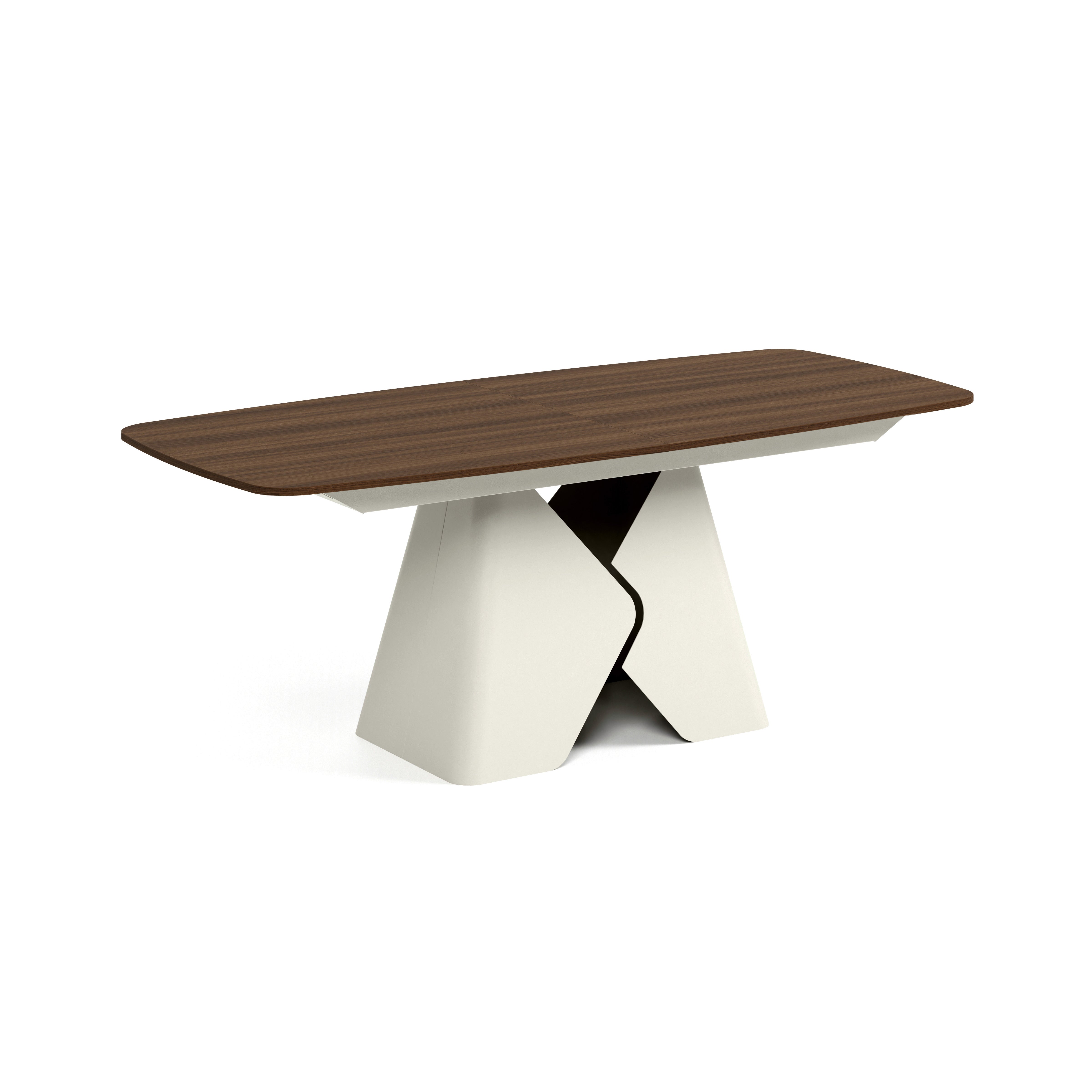Ausziehbarer Tisch Prisma, Material: Laminierte Platte